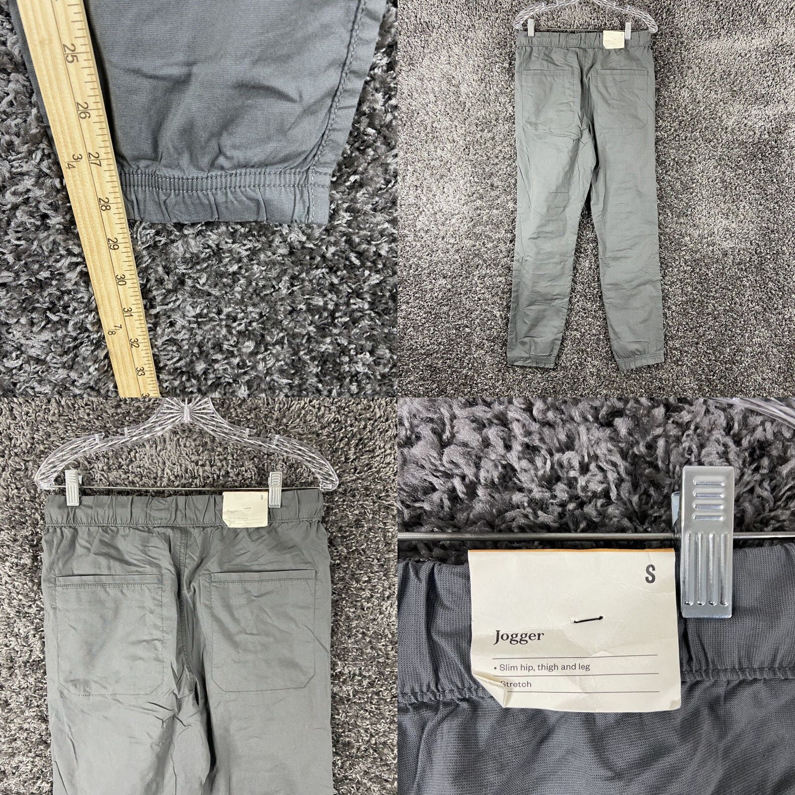 Vintage VINTAGE Goodfellow Jogger Pants Men’s Small Gray Pants Activewear 2020s Men Size US 29 - 8 Thumbnail