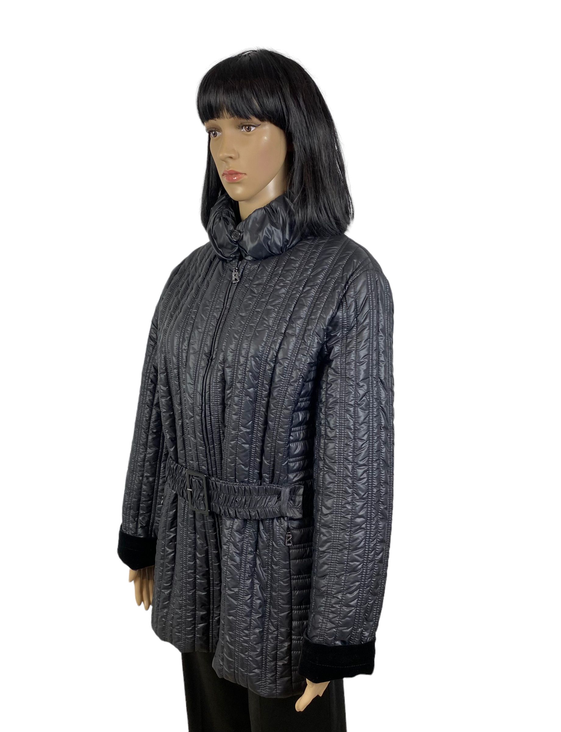 Bogner Sonia Bogner Quilted Belted Warm Coat size XL Size XL / US 12-14 / IT 48-50 - 3 Thumbnail