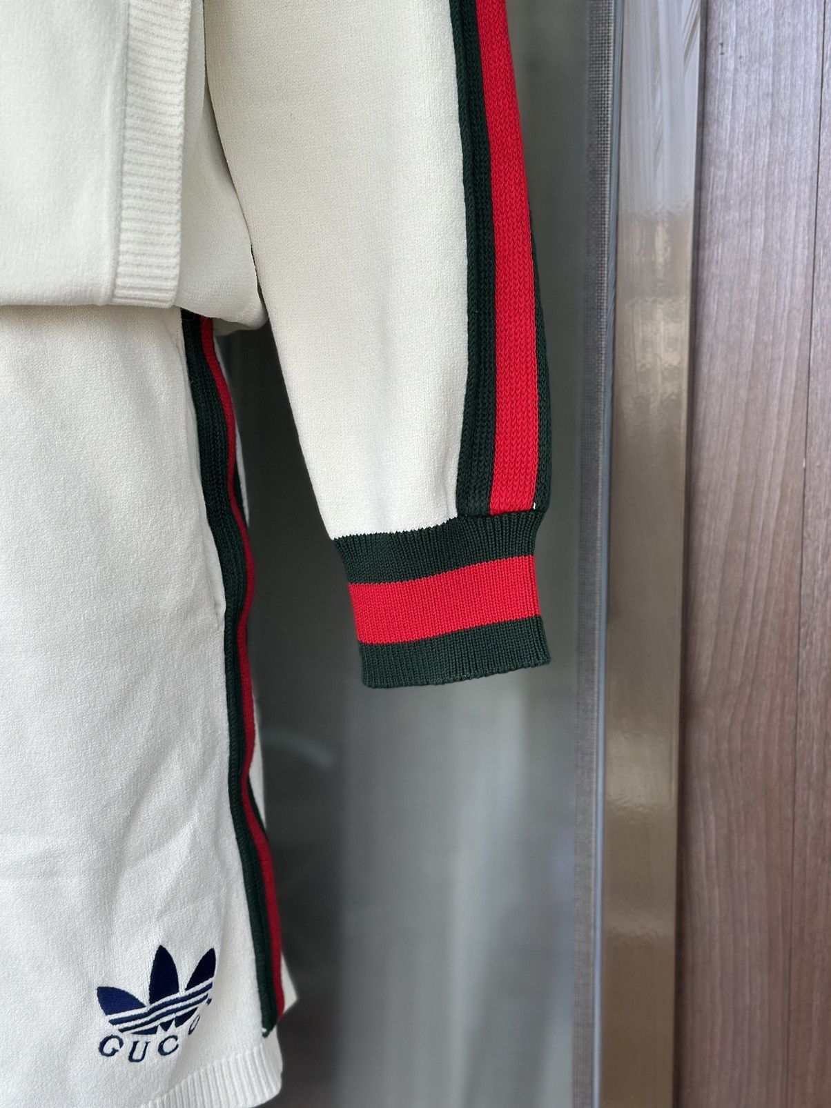 Adidas × Gucci Adidas x Gucci Knit Tracksuit Set - Ivory (Size S), BNWT Size US S / EU 44-46 / 1 - 6 Thumbnail