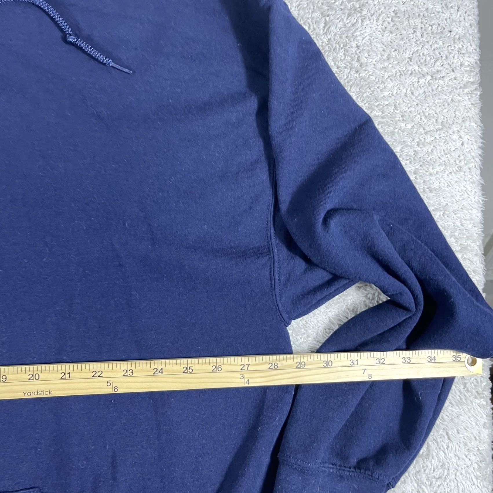 Vintage Gracie Abrams Hoodie Adults 3XL Navy Blue The Secret of Us Tour 2024 Pullover Pullover Graphic Print Mens Blue 3XL Size US XXL / EU 58 / 5 - 5 Thumbnail