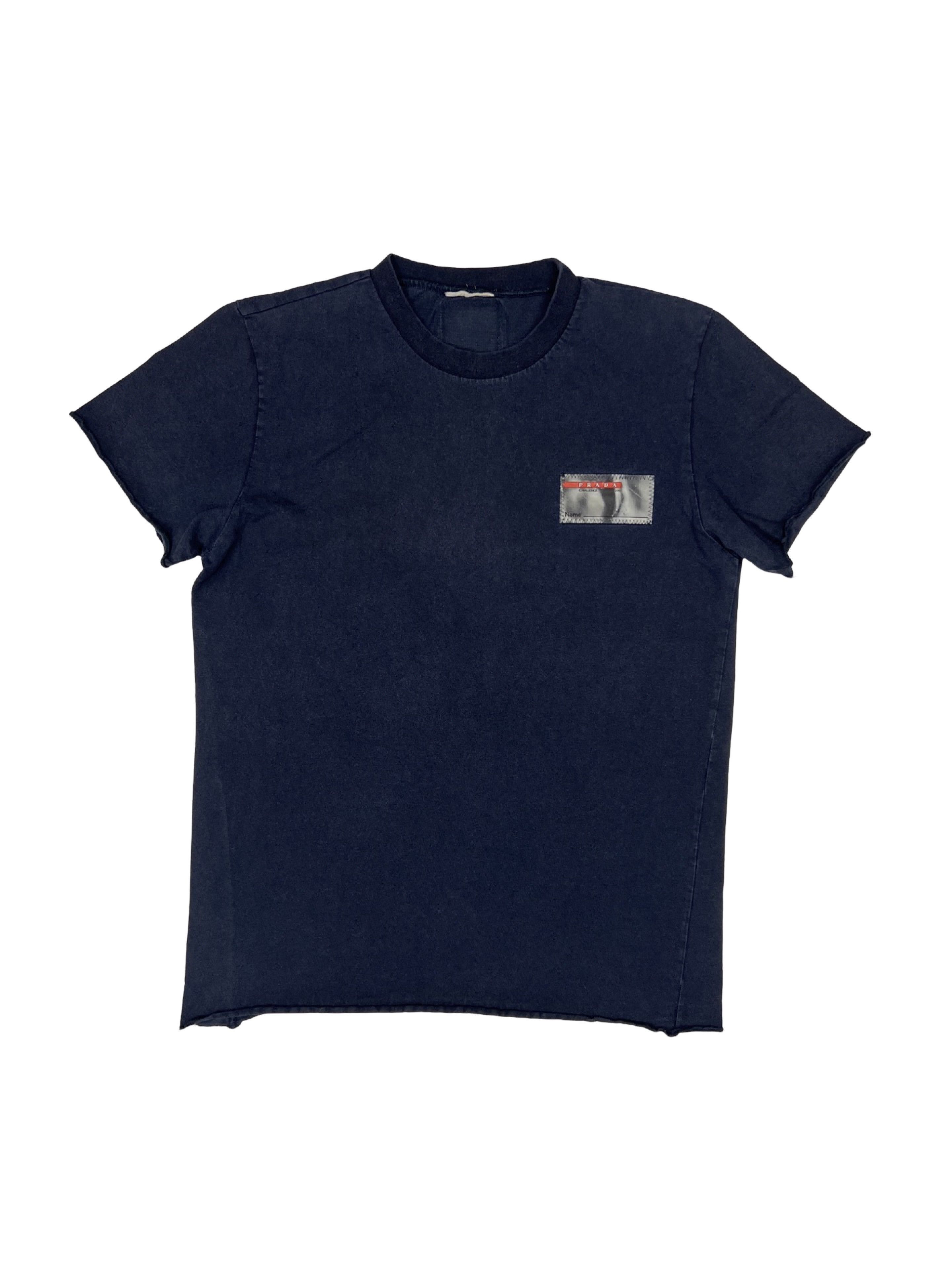 Prada Vintage Rare 2003 Prada Challenge Big Logo Tee Size US S / EU 44-46 / 1 - 2 Thumbnail