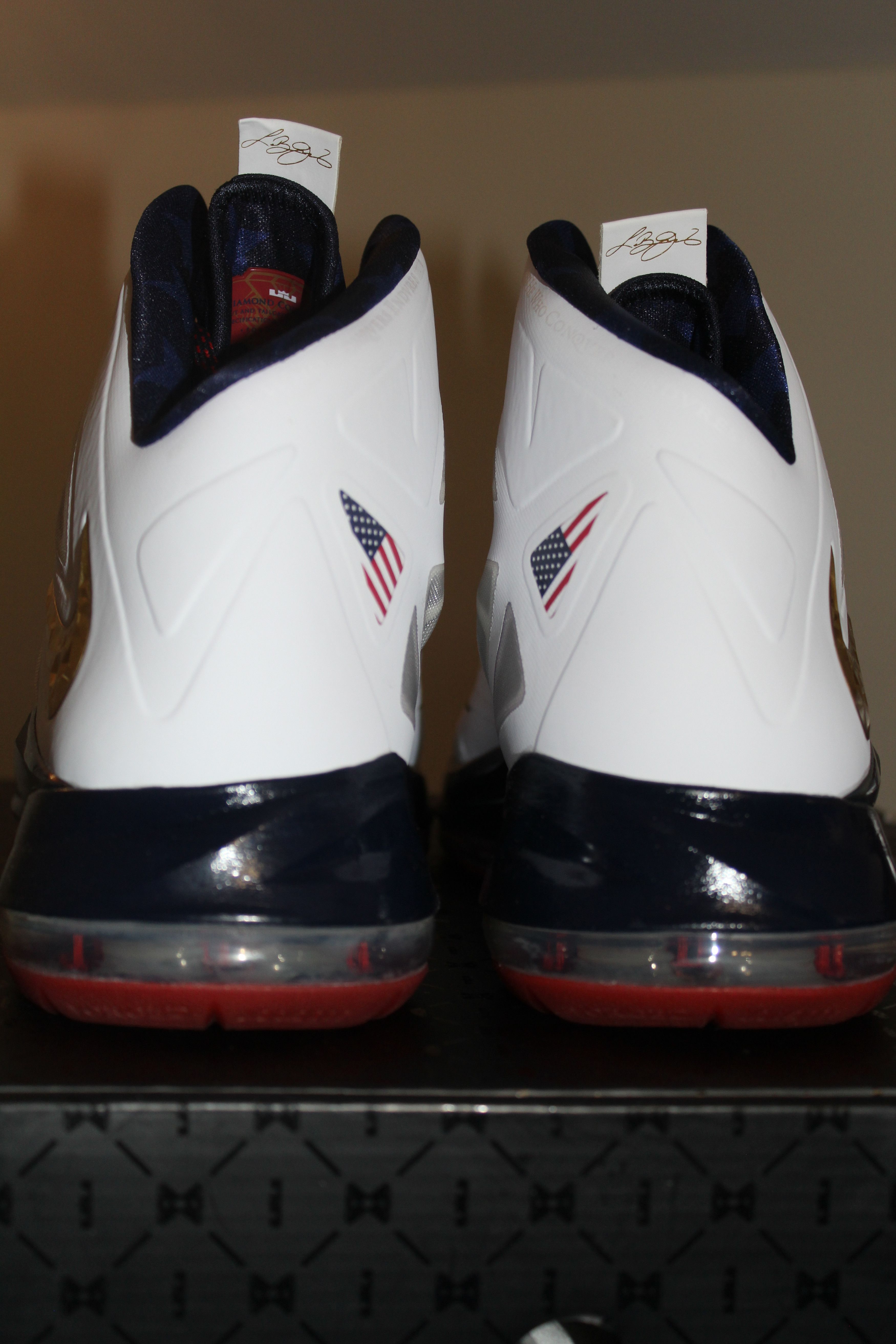 Nike Nike LeBron 10+Sport Package Gold Medal USA Olympics Size 14 Size US 14 / EU 47 - 5 Thumbnail