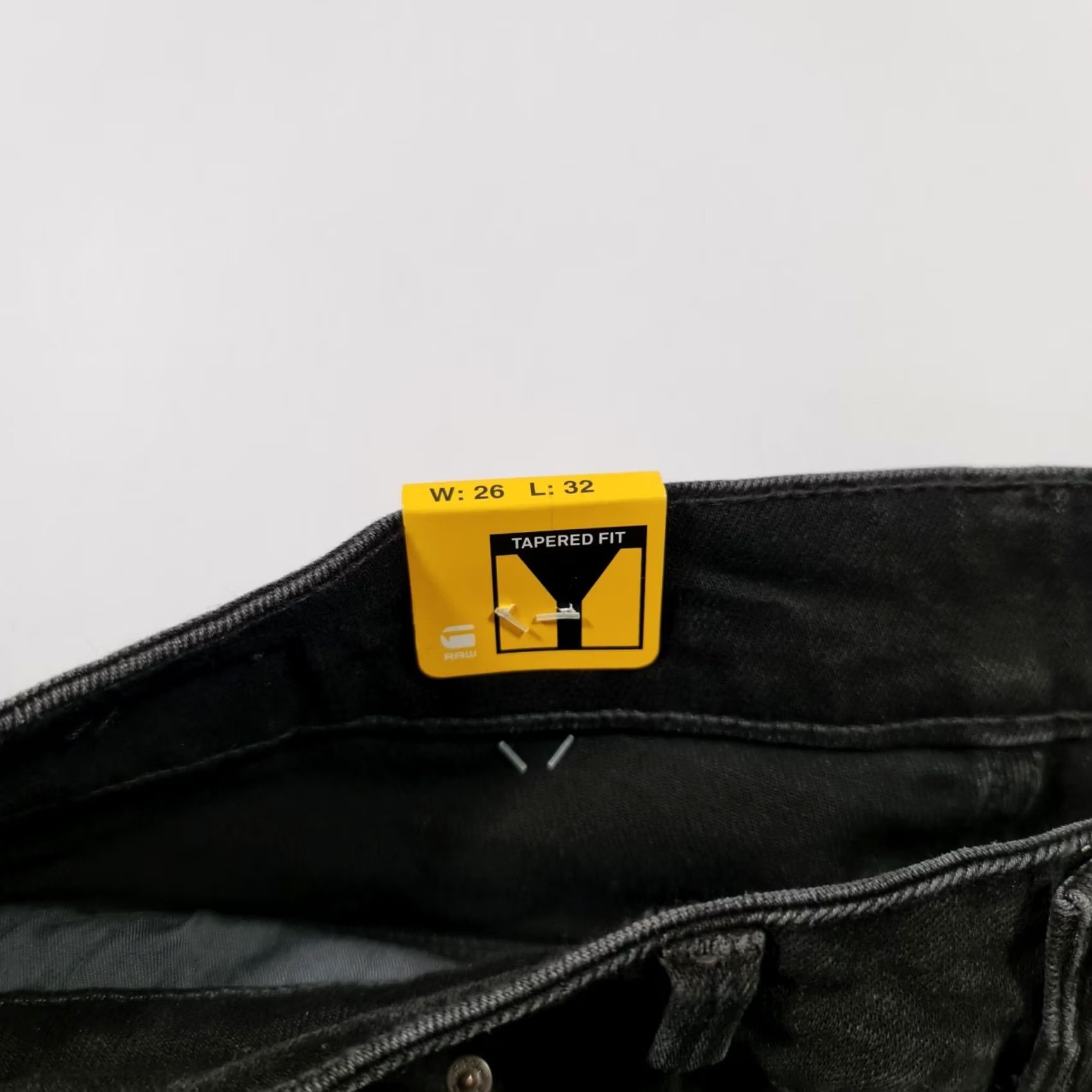 G-Star G Star Raw Jeans Black W26 L32 ARC 3D Tapered Fit Denim Womens Slim 5-Pocket Logo Modern City Clothing Women Jeans Size 26" / US 2 / IT 38 - 4 Thumbnail