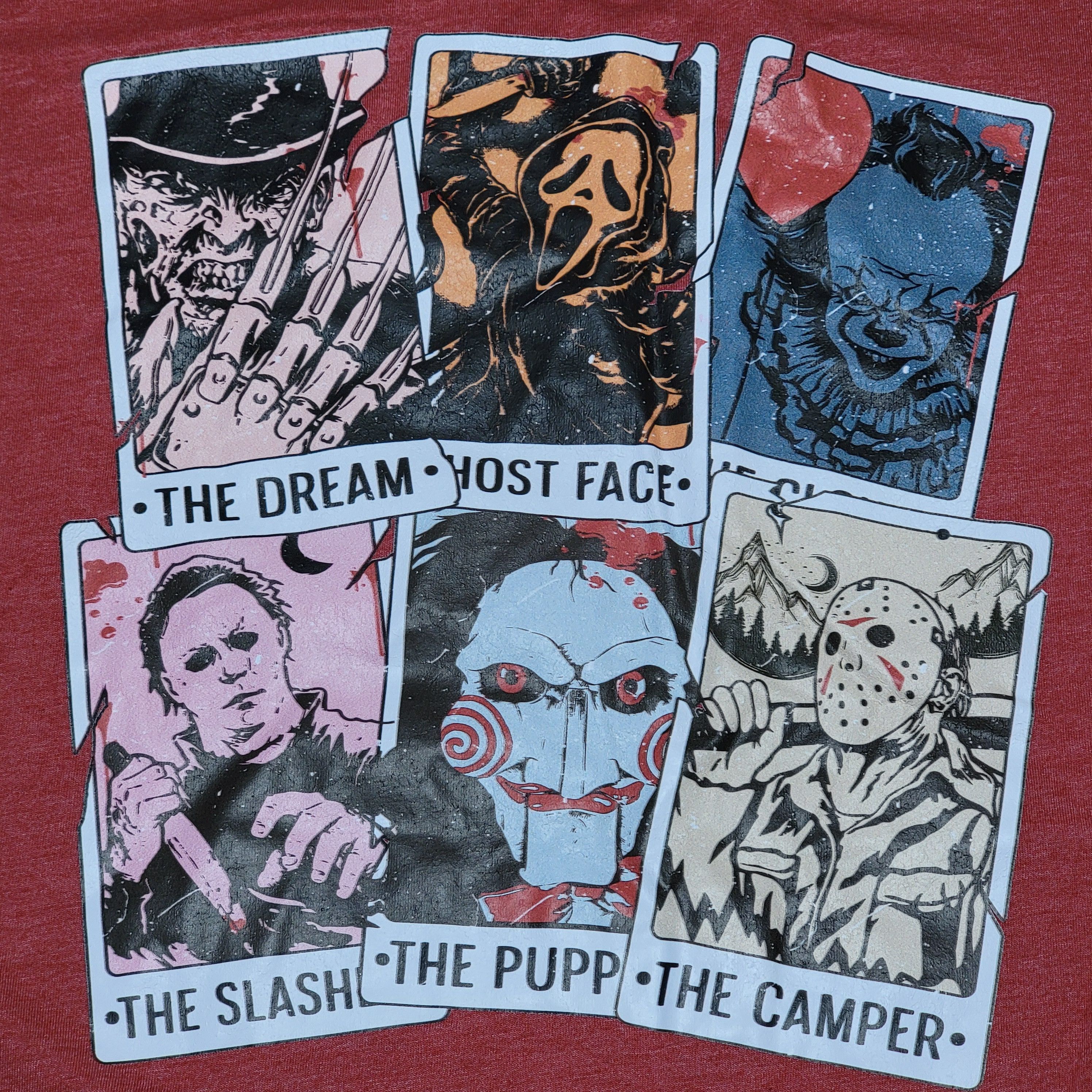 Other Bella Canvas SS Red Unisex Tee Killer Cards - Size Large Size L / US 10 / IT 46 - 2 Thumbnail