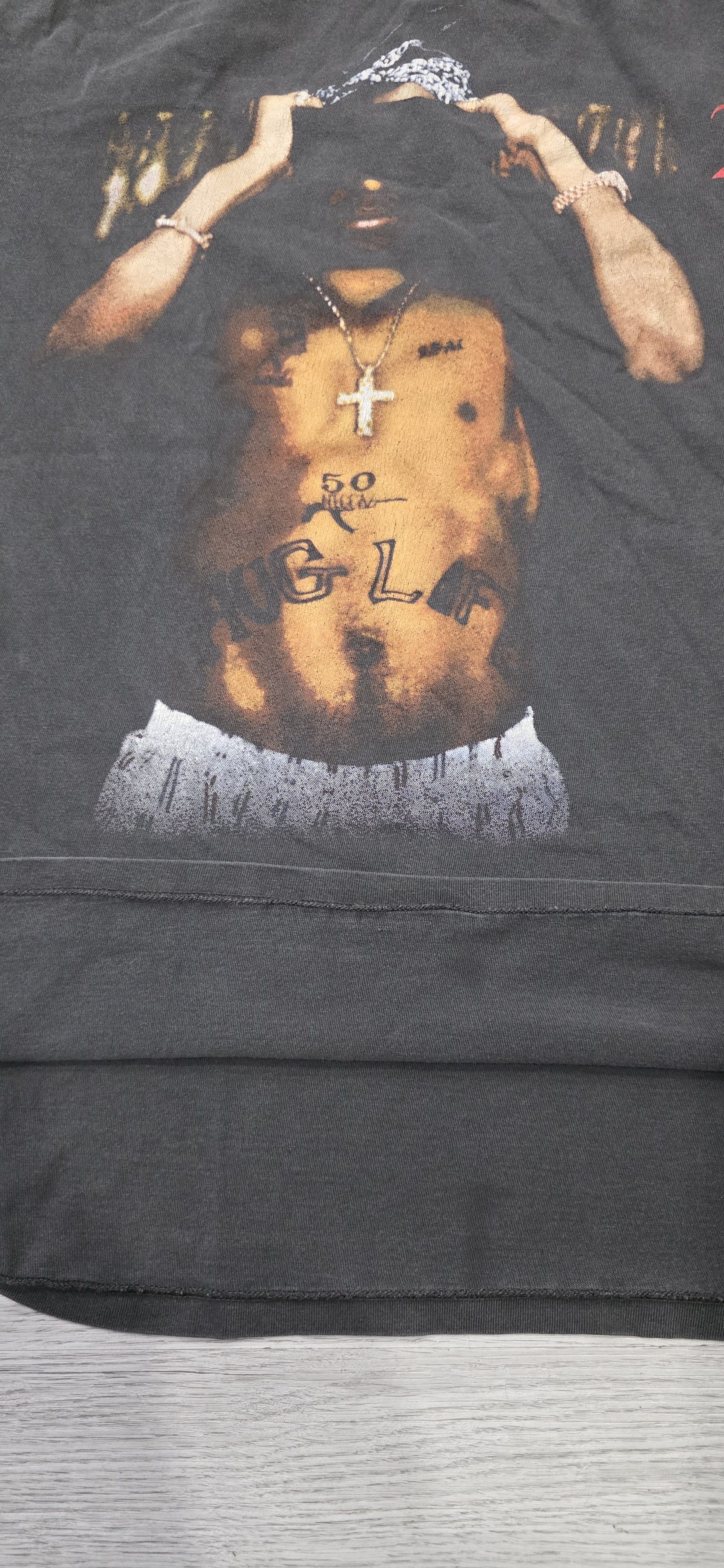 Rap Tees Vintage 90's tupac ALL EYES ON ME Size US XL / EU 56 / 4 - 10 Thumbnail