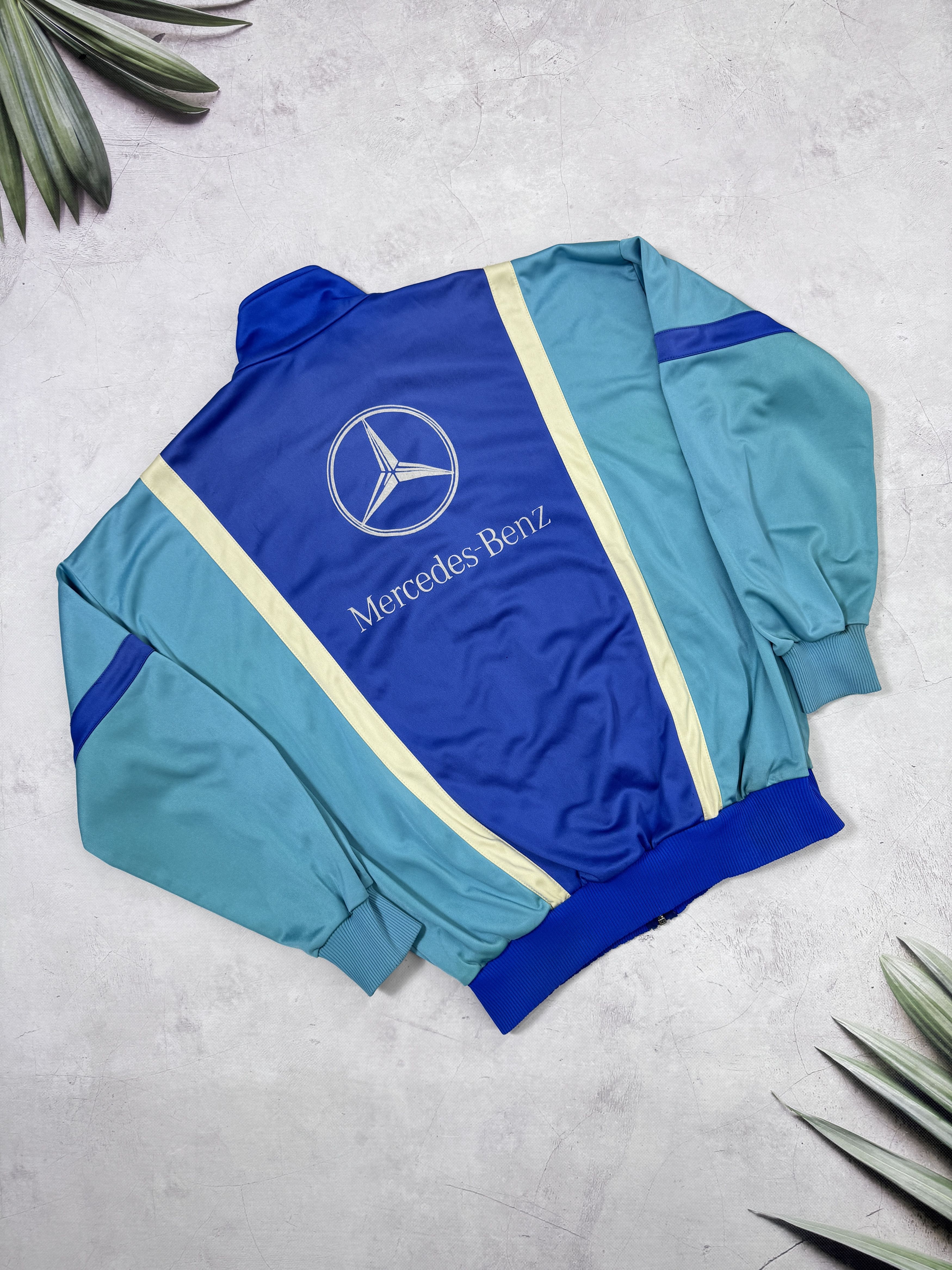Erima Vintage Erima Track Jacket Mercedes-Benz Back Logo Size US L / EU 52-54 / 3 - 22 Thumbnail