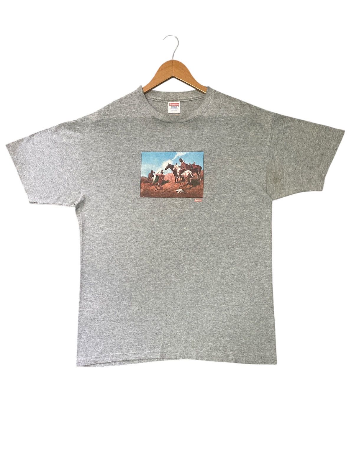 Supreme ‼️RARE‼️SUPREME 2010 “1871 NATIVE AMERICAN” VINTAGE SHIRT TEE🔥 Size US L / EU 52-54 / 3 - 1 Thumbnail