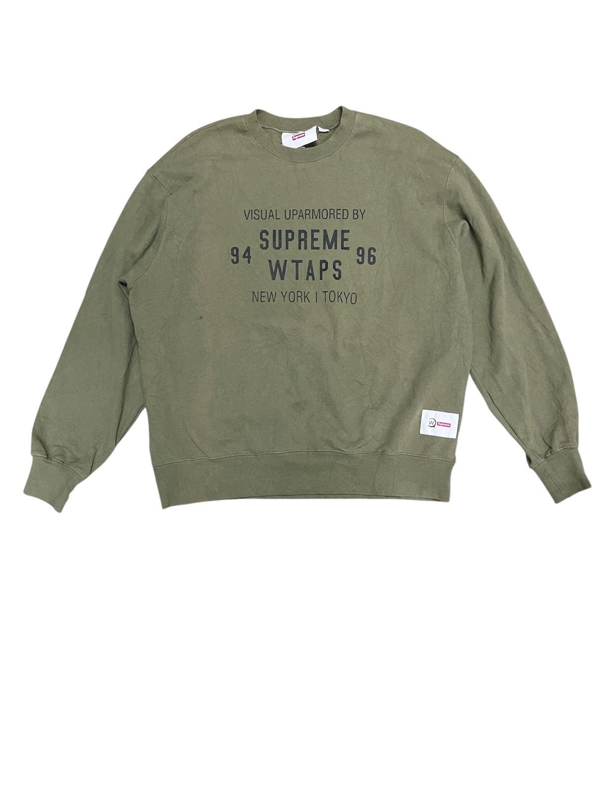 Supreme × Wtaps Supreme / WTAPS Crewneck Sweatshirt | Grailed