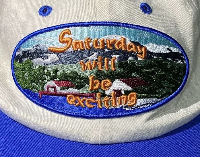 Japanese Brand Outdoor retro y2k landscape embroidered cap hat Size ONE SIZE - 5 Thumbnail
