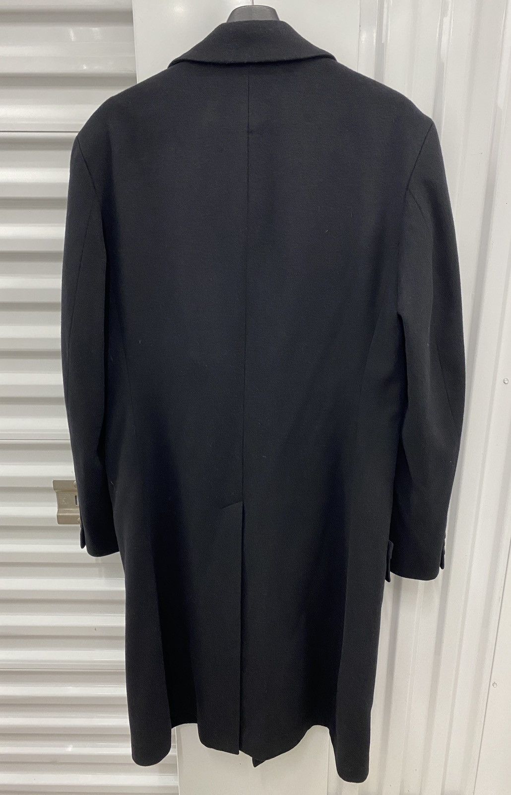 Yohji Yamamoto Regulation Yohji Yamamoto Wool/Cashmere Blend Doctor Coat Size US L / EU 52-54 / 3 - 2 Thumbnail