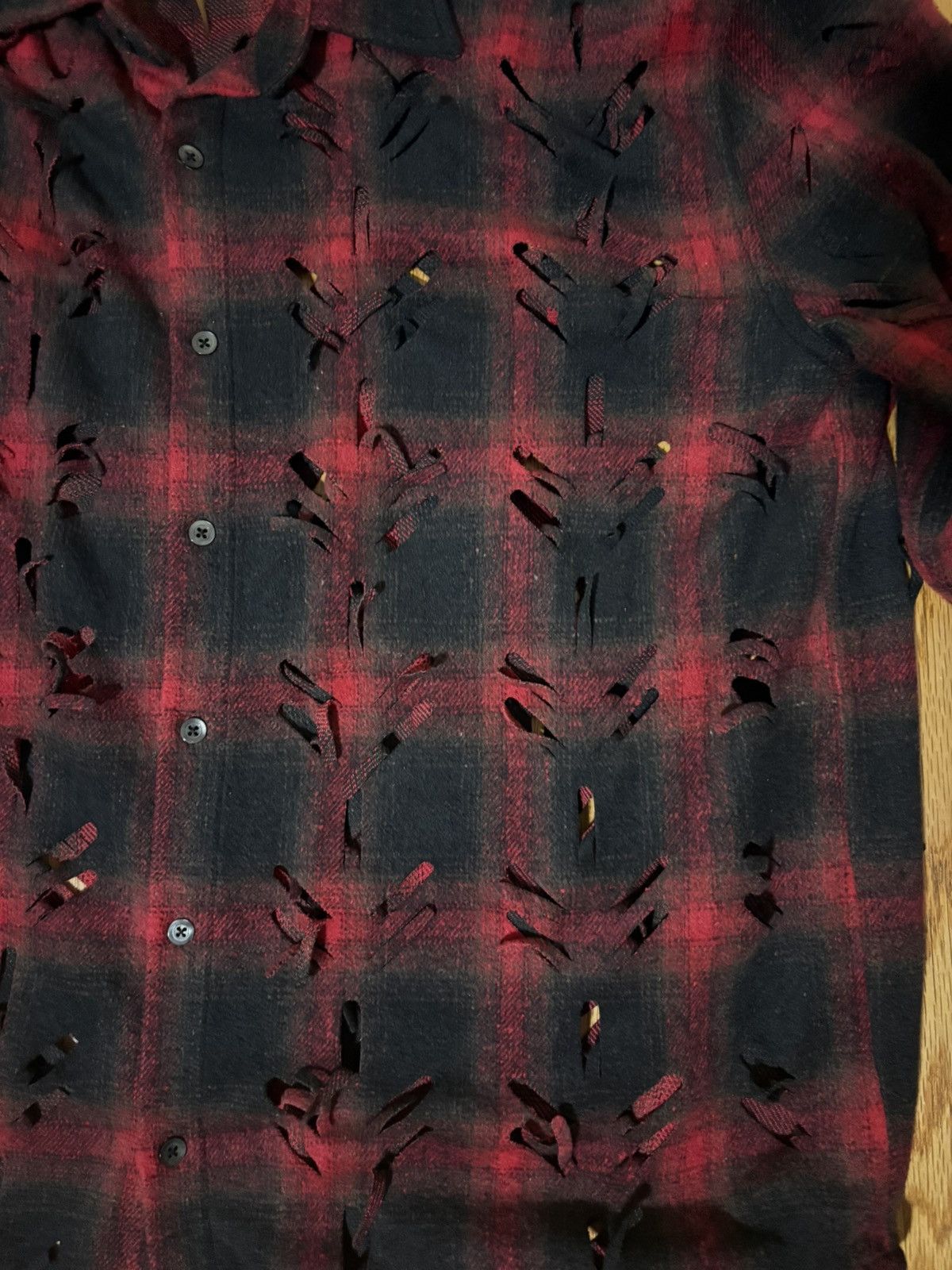Juntae Kim Juntae Kim Laser Slashed Shirt Size US M / EU 48-50 / 2 - 3 Thumbnail