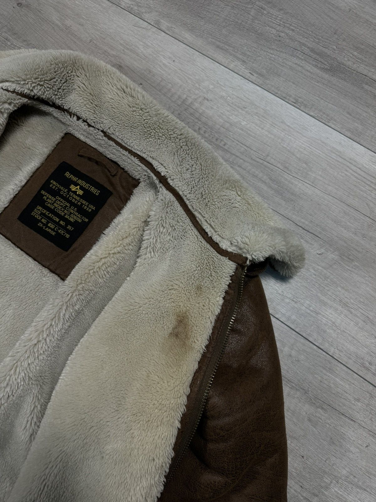 Alpha Industries Alpha Industries Sherpa Jacket B3 FL Size US XXL / EU 58 / 5 - 10 Thumbnail