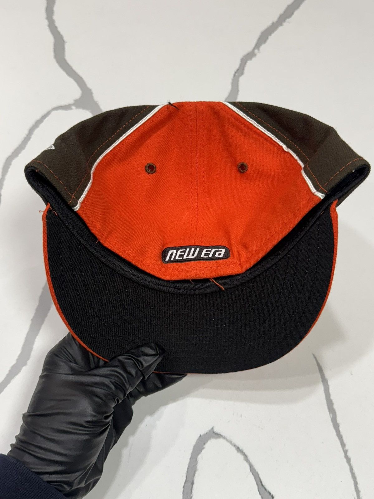 New Era Vintage New Era Cleveland Browns Fitted Cap Size ONE SIZE - 5 Thumbnail