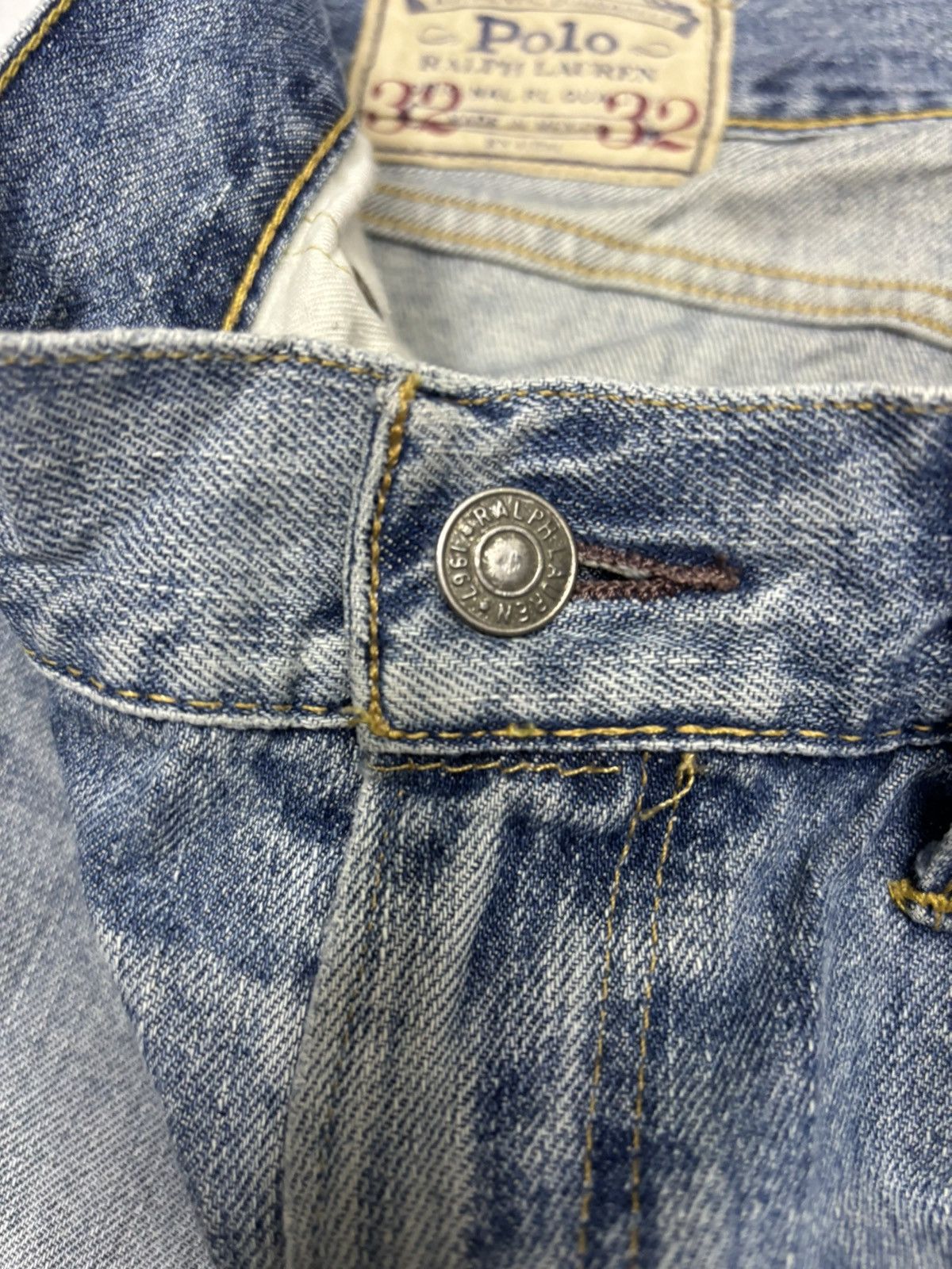 Polo Ralph Lauren POLO RALPH LAUREN DISTRESSED DENIM JEANS Size US 33 - 11 Thumbnail