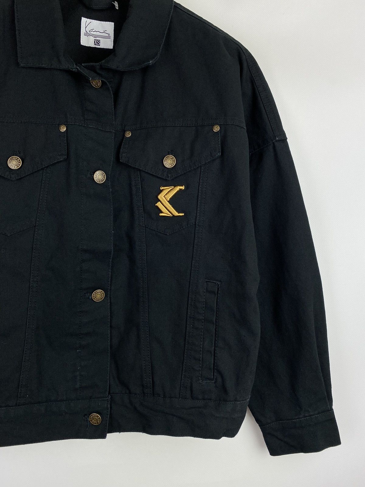 Karl Kani Karl Kani ladies denim jacket size Xs Size XS / US 0-2 / IT 36-38 - 7 Thumbnail