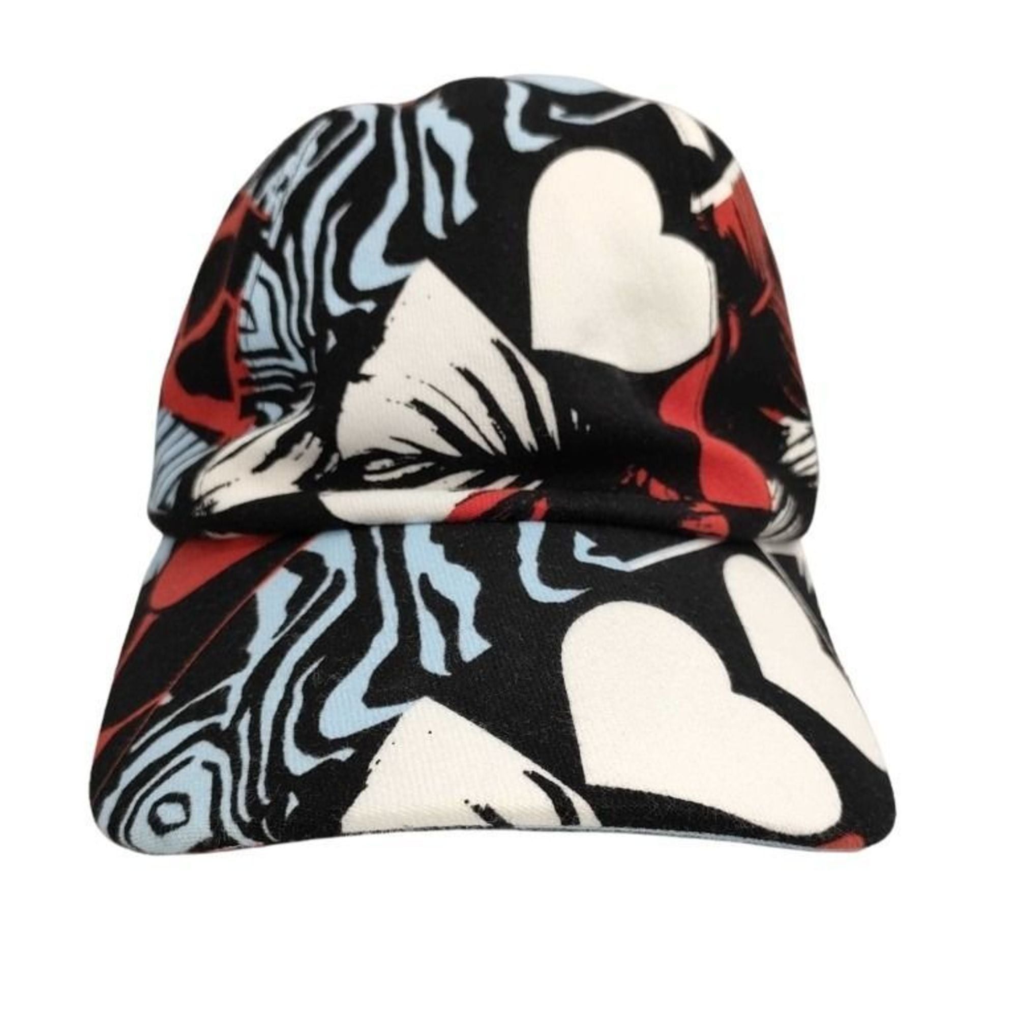 Hermes HERMES Hermès Serie Cap Multicolor Cotton Polyurethane Men's Women's Size ONE SIZE - 1 Thumbnail
