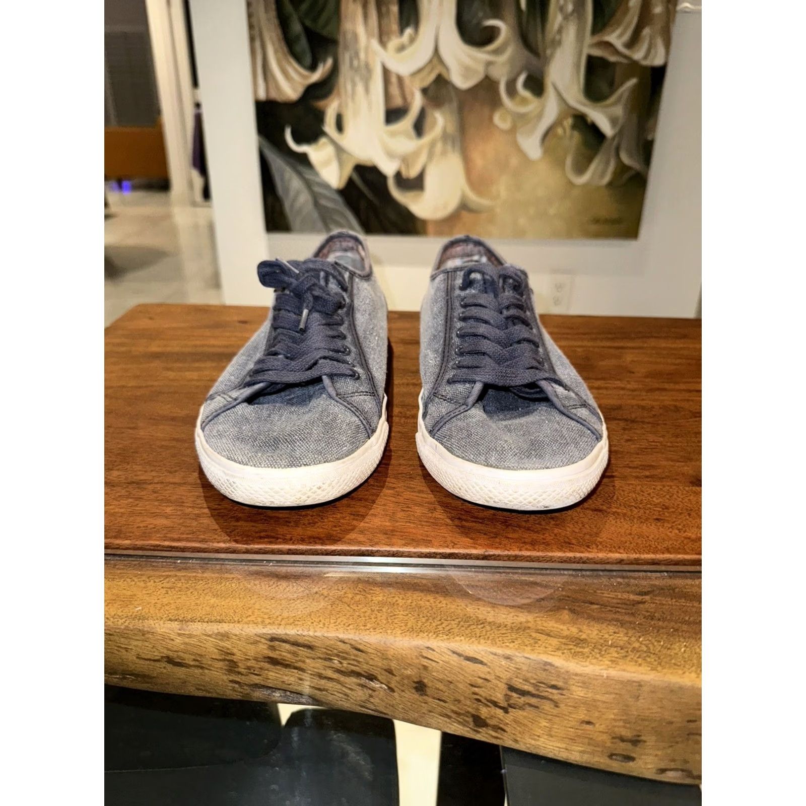 Ben Sherman Ben Sherman Sneakers Canvas Blue Size 11 Men Casual Shoe Footwear Sneaker US 11 Size US 11 / EU 44 - 2 Thumbnail