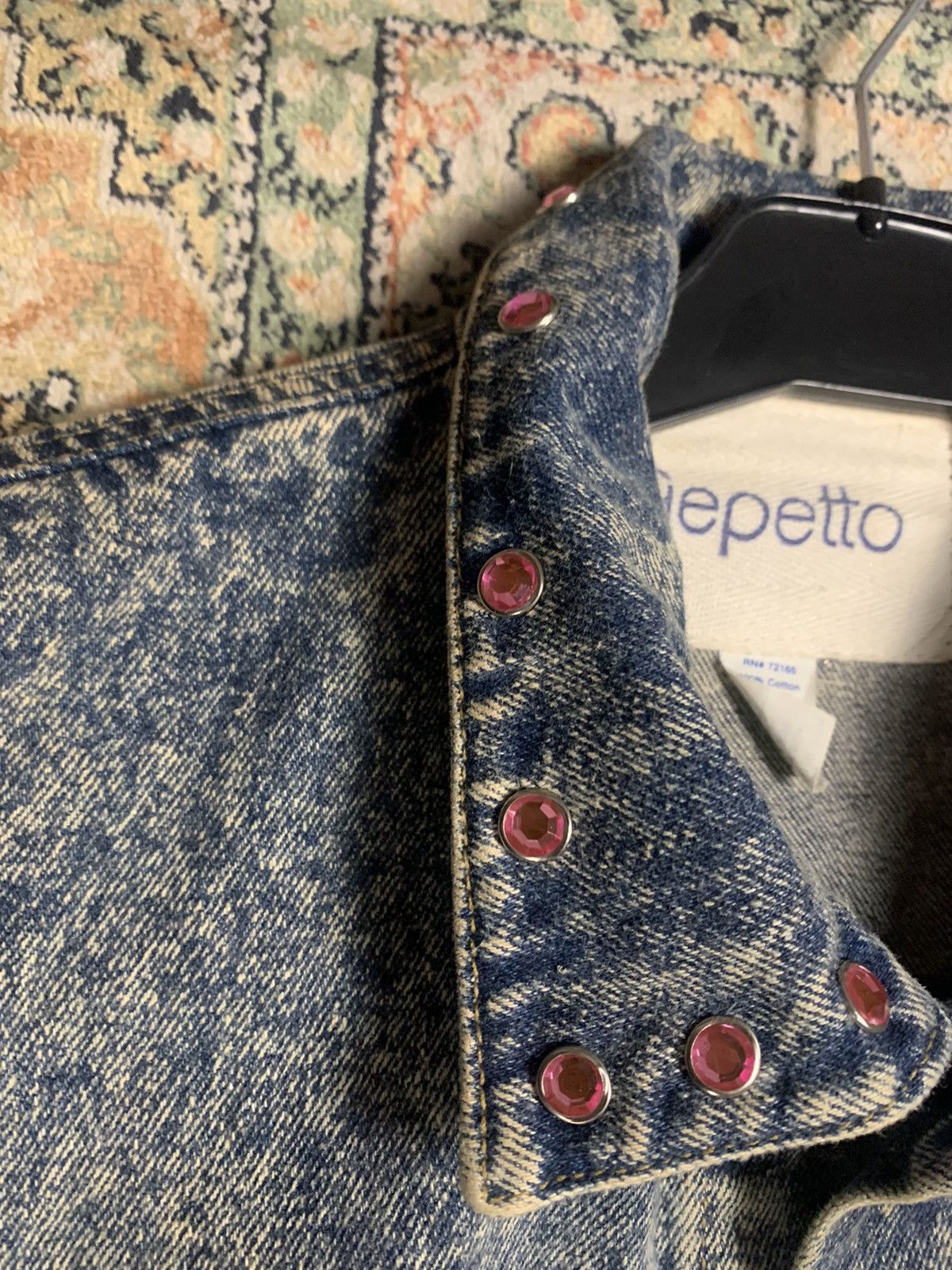 Other × Vintage Vintage “Hand Made” Denim Jeans Gepetto “Miami” jacket Size US M / EU 48-50 / 2 - 16 Thumbnail