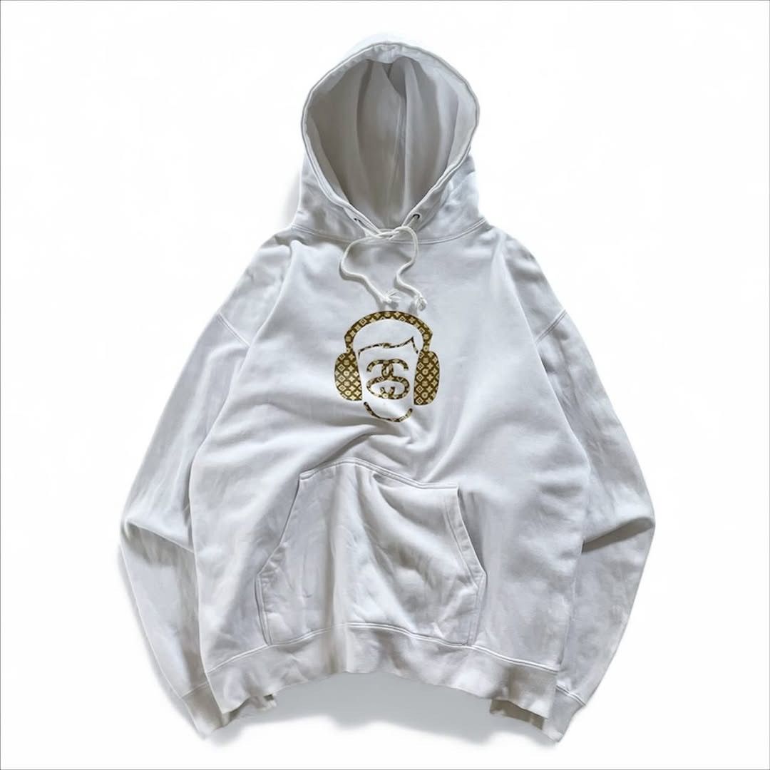 Stussy Vintage 90’s Stüssy Headphone Monogram Hoodie Size US M / EU 48-50 / 2 - 3 Thumbnail