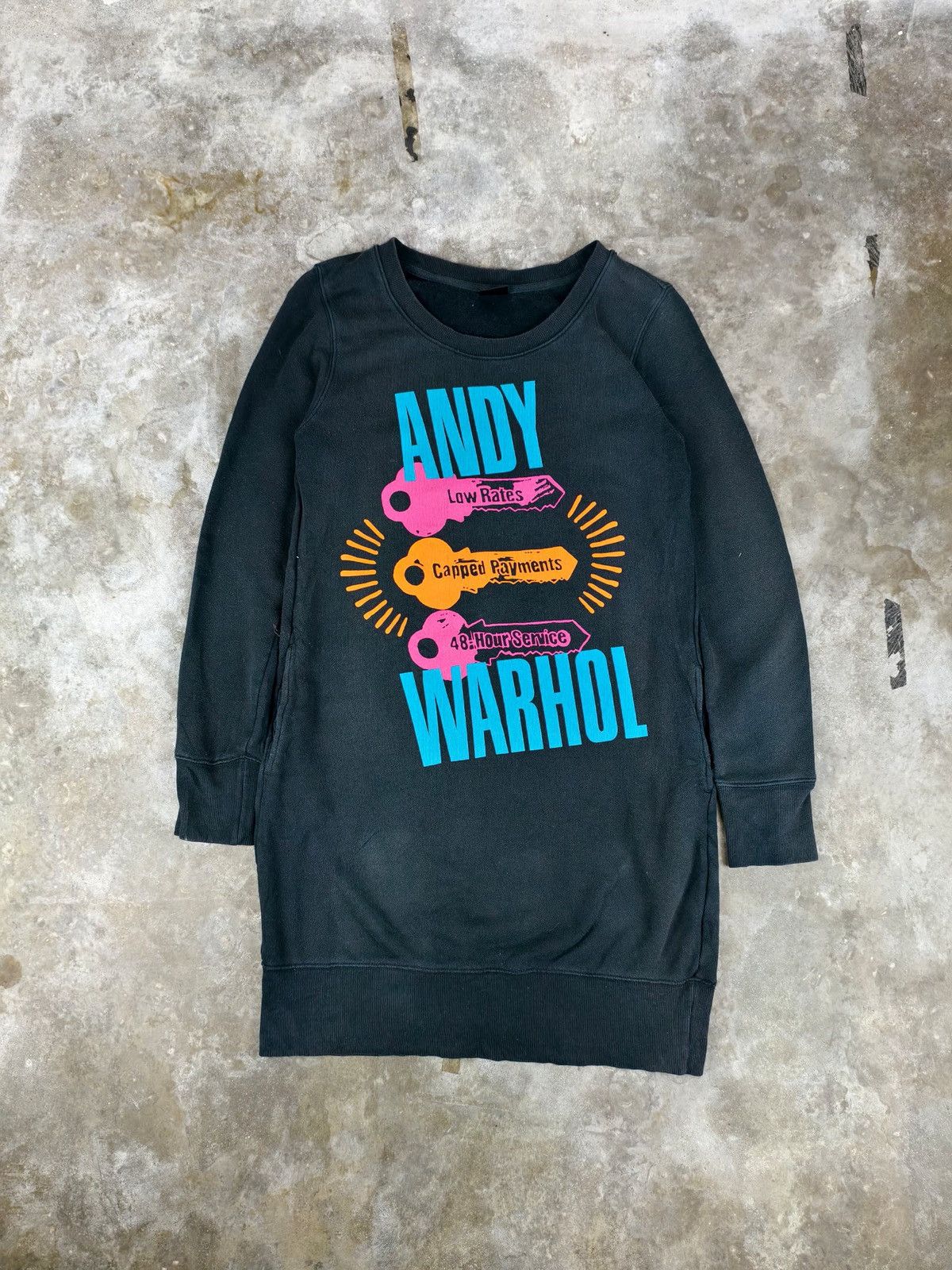 Uniqlo Andy Warhol X Uniqlo Long Sweatshirt Size US S / EU 44-46 / 1 - 1 Thumbnail
