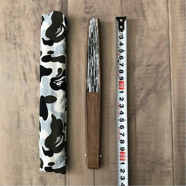 Bape 🇯🇵Kyoto limited🇯🇵 BAPE camo folding fan a bathing ape NIGO Size ONE SIZE - 9 Thumbnail
