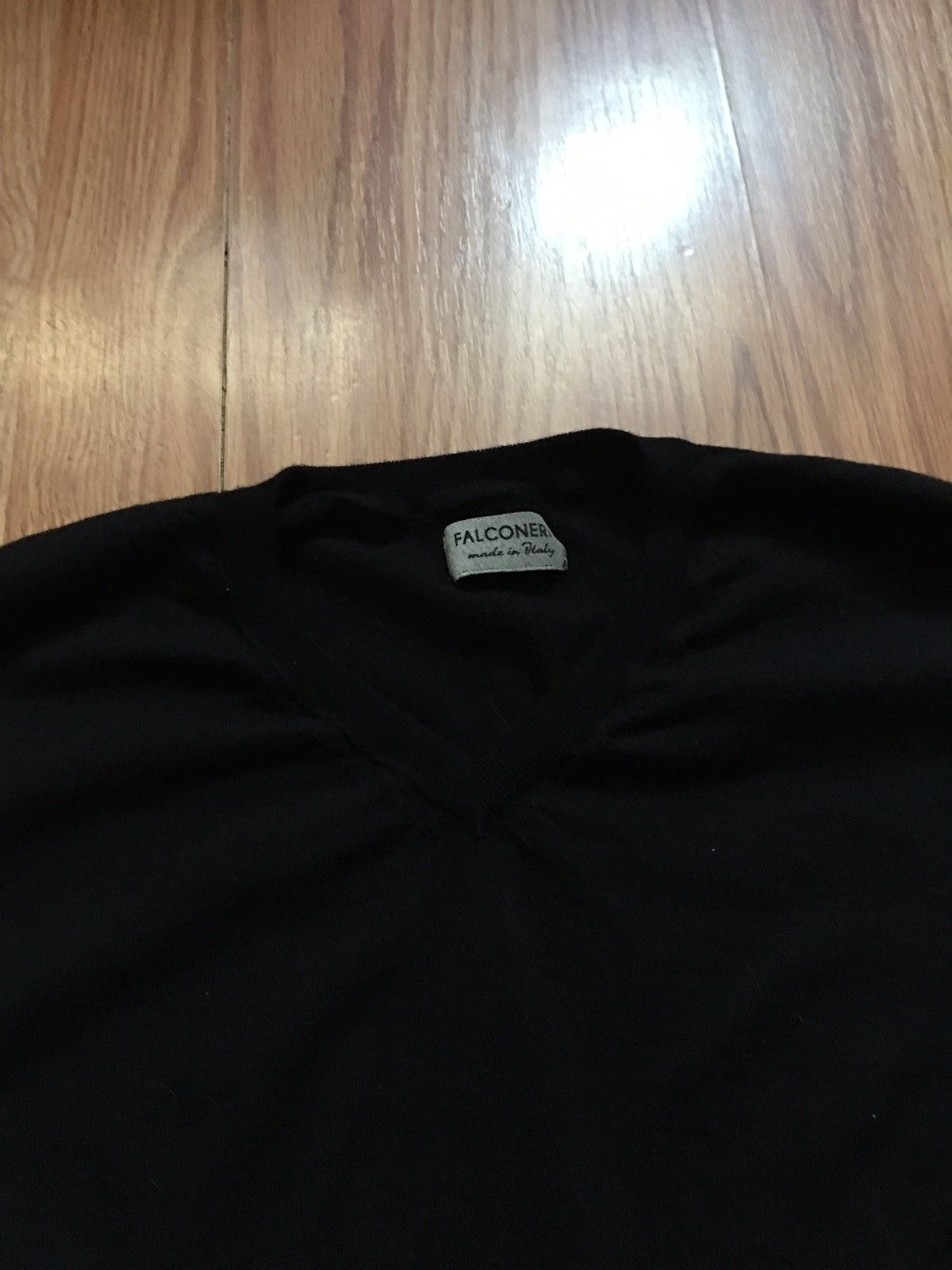 Other FALCONERI Italy Black Wool Blend Sweater Size M / US 6-8 / IT 42-44 - 7 Thumbnail