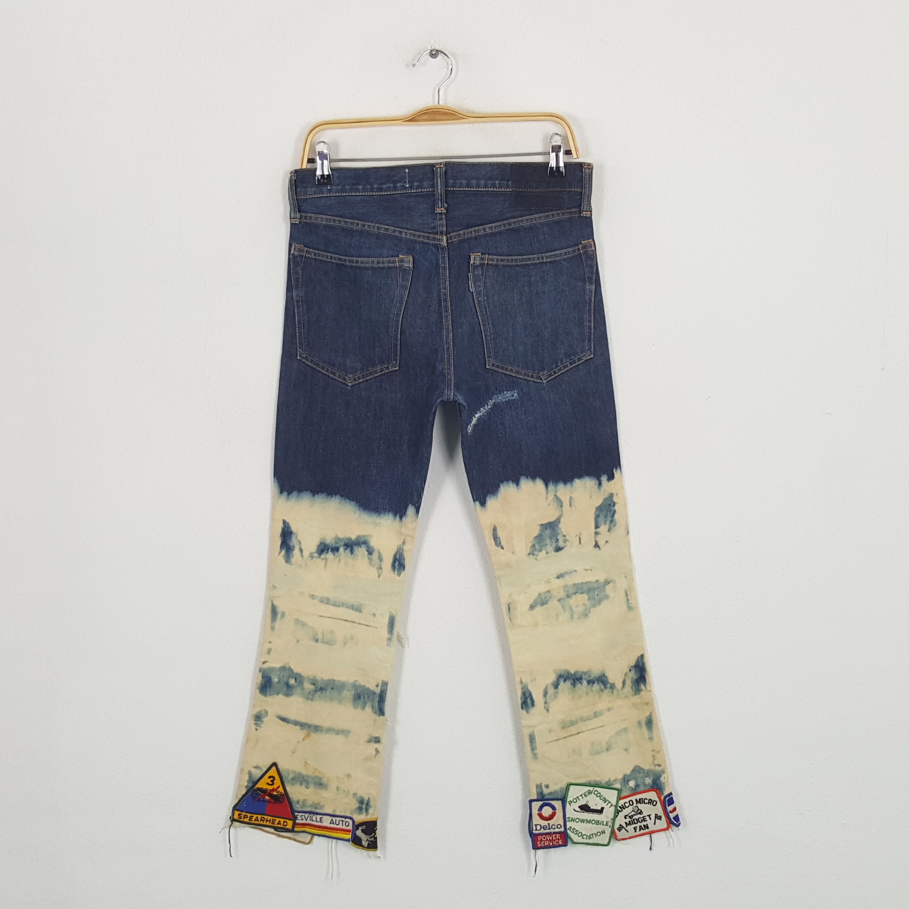 If Six Was Nine × Kapital × Vintage Vintage KAPITAL Japanese Grunge Style Denim Jeans Size US 30 / EU 46 - 4 Thumbnail