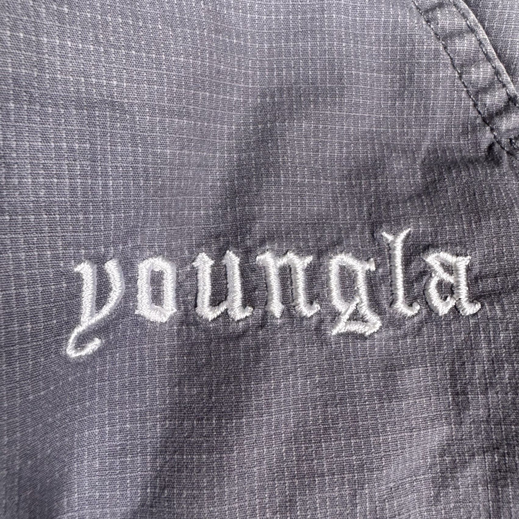 YoungLA YoungLA Pants Mens M 32x28 TrailBlaze Cargo Ripstop Canvas Streetwear Pants Mens M Gray 226 TrailBlaze Cargos Size US 31 - 5 Thumbnail
