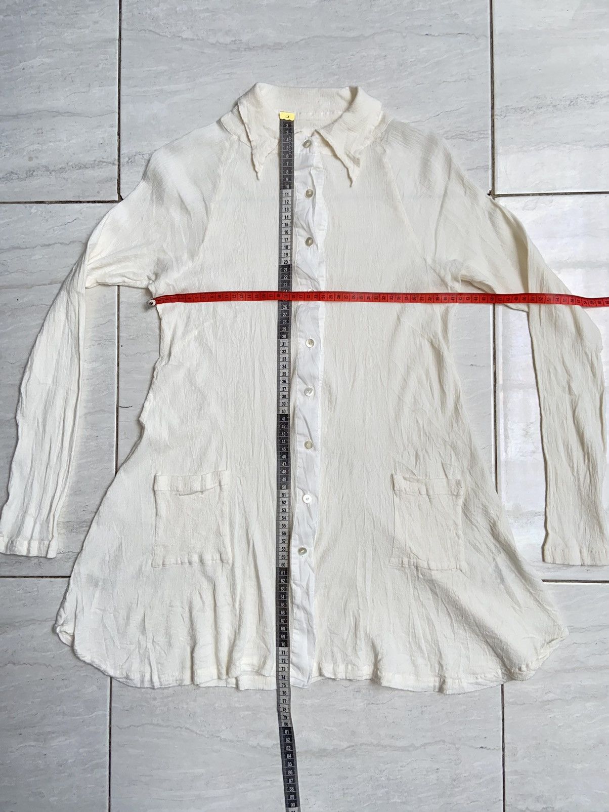 Designer × Japanese Brand UNDICI.NOVE 99.9999 White Shirt Size US XS / EU 42 / 0 - 6 Thumbnail