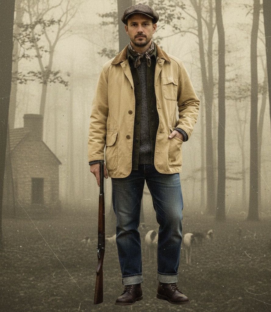 Sears 🌟50s JC HIGGINS SEARS ROEBUCK HUNTING JACKET Size US M / EU 48-50 / 2 - 1 Thumbnail