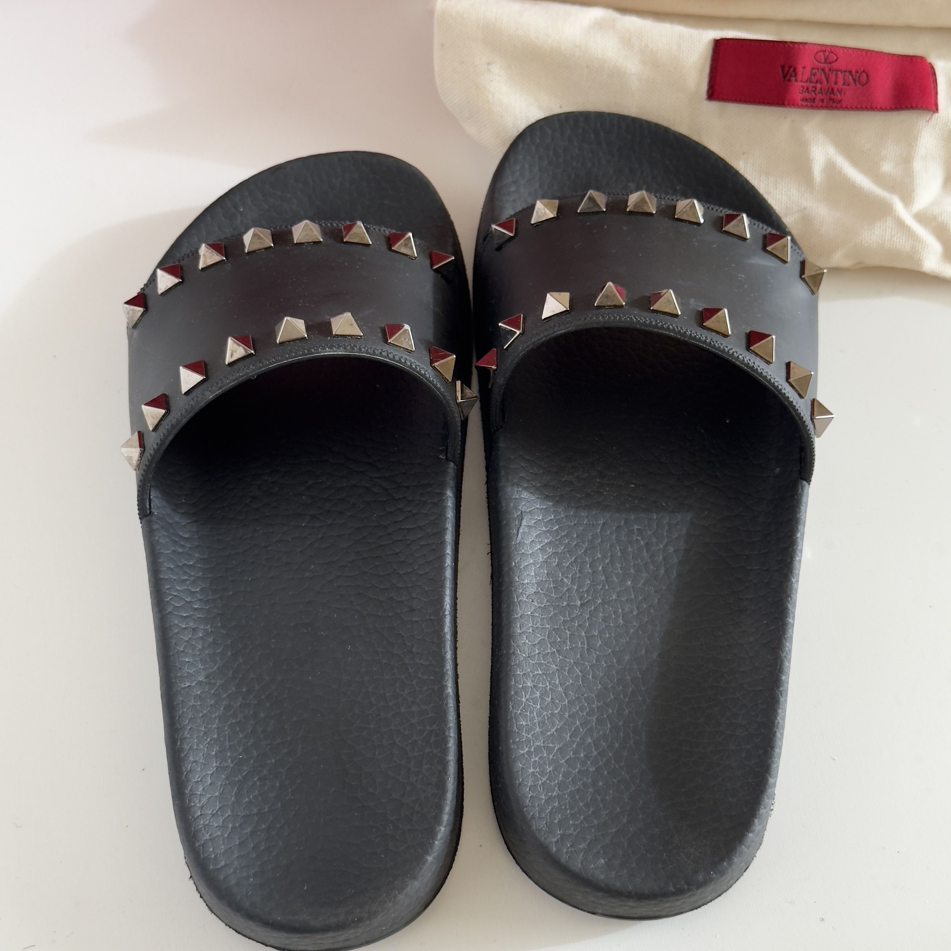 Valentino Valentino Rockstud Rubber Pool Slide Sandal Women's sz US 6 Size US 6 / IT 36 - 5 Thumbnail