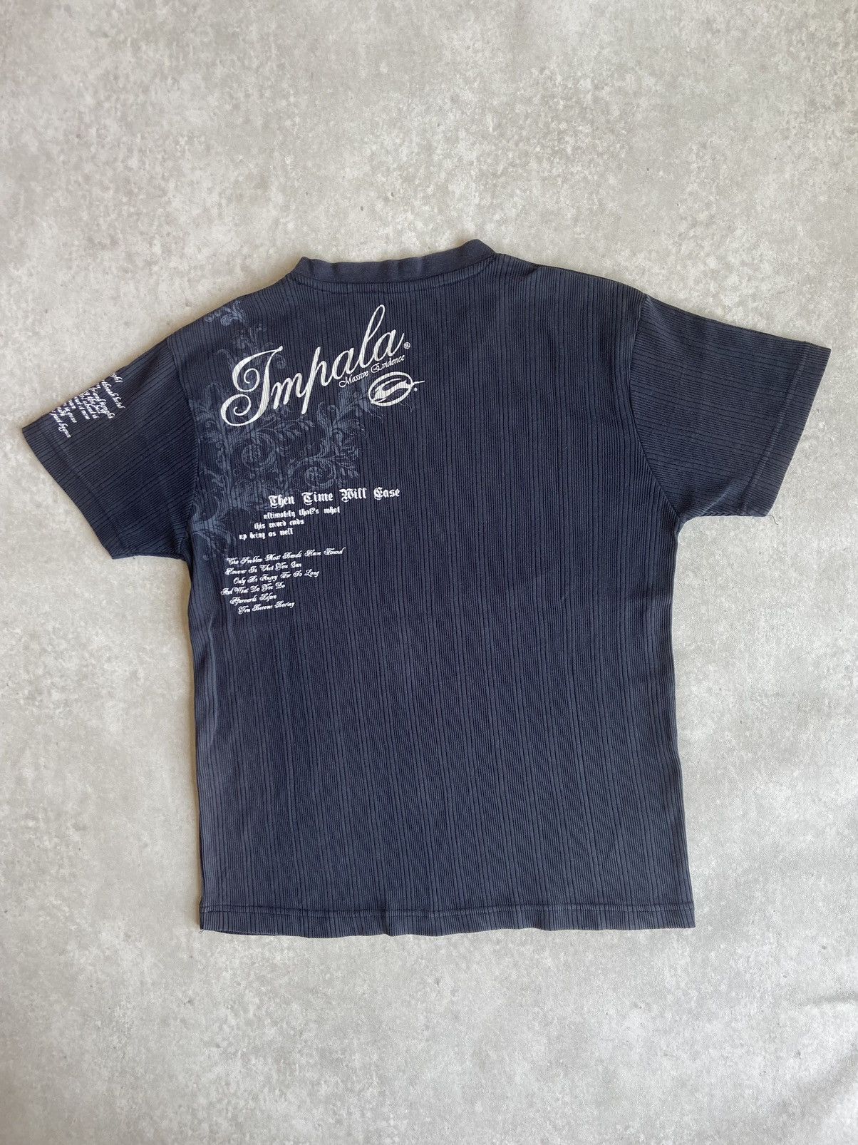 If Six Was Nine × Japanese Brand × Le Grande Bleu (L.G.B.) Impala Poem T-Shirt Size US M / EU 48-50 / 2 - 7 Thumbnail