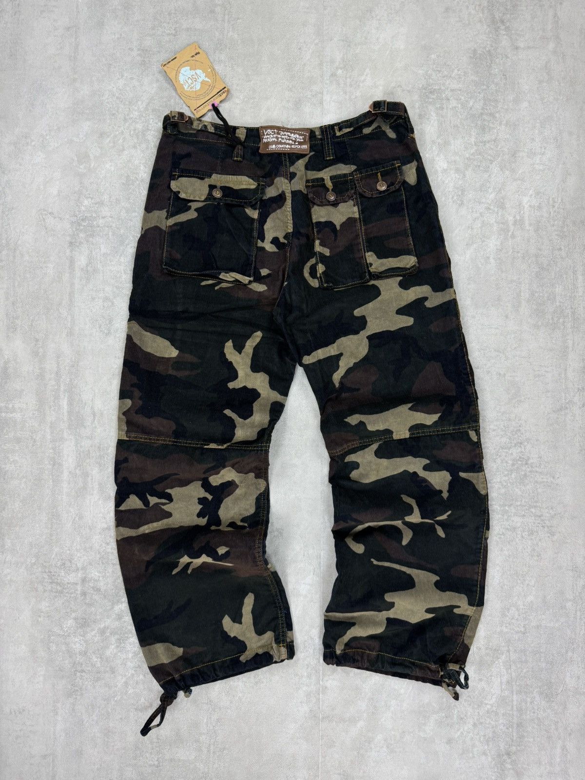 Other VSCT Camouflage Velvet corduroy cargo pants multi pockets Size US 34 / EU 50 - 2 Thumbnail