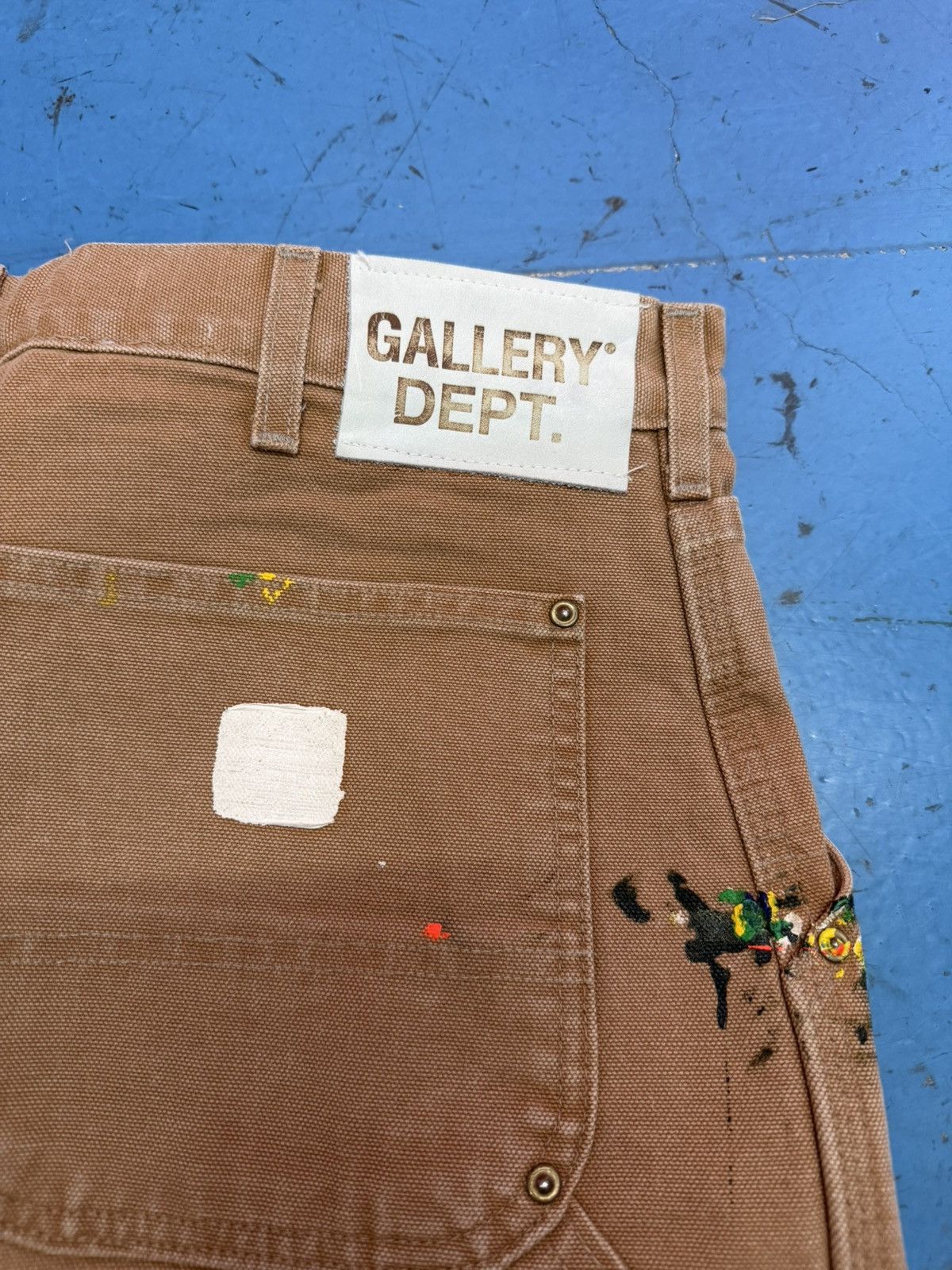 Gallery Dept. GALLERY DEPT PAINT SPLATTER CARHARTT Size US 35 - 6 Thumbnail
