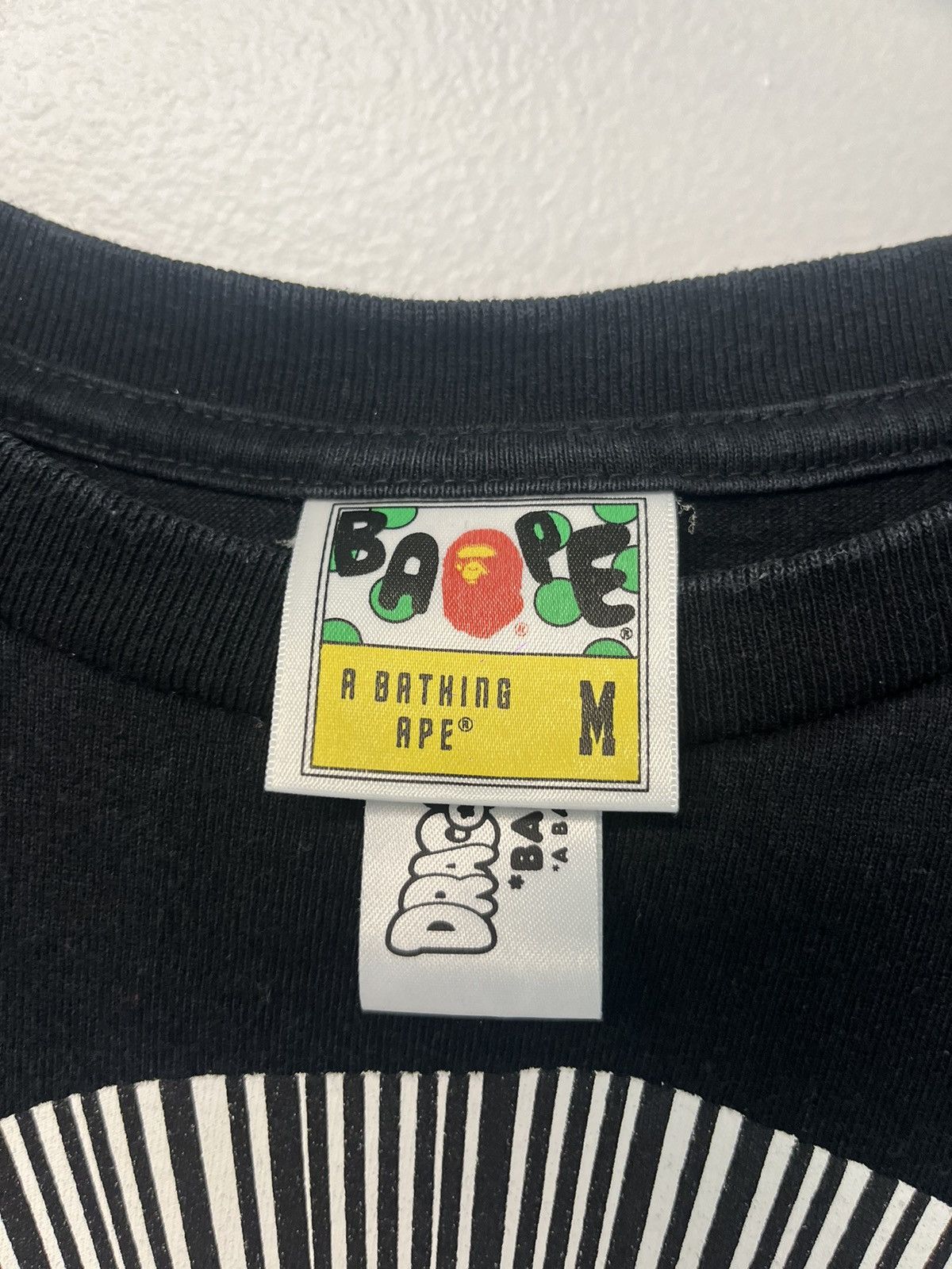 Bape Bape Baby Milo x Dragonball Z Big Ape Head Tshirt Size US M / EU 48-50 / 2 - 5 Thumbnail