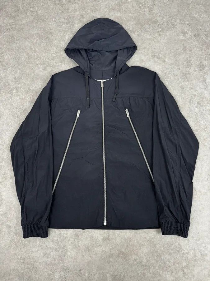 Maison Margiela SS2016 Maison Margiela Navy 5 Zips Hooded Rain Jacket Size US M / EU 48-50 / 2 - 1 Thumbnail