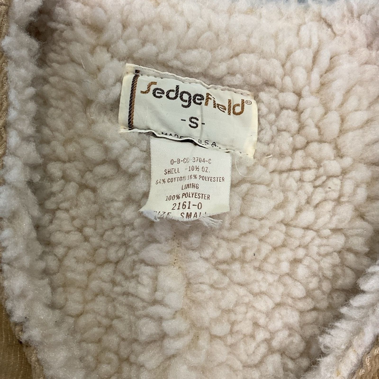 Vintage Vintage 90s Sedgefield Corduroy Sherpa-Lined Vest Size US S / EU 44-46 / 1 - 3 Thumbnail