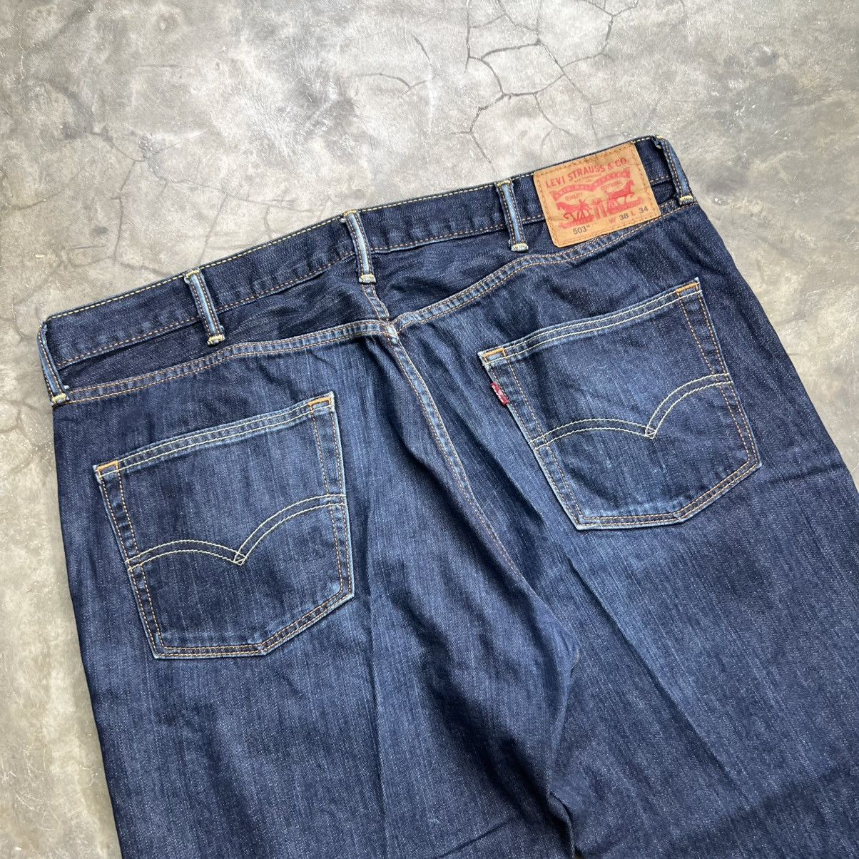 Levi's Levi’s 503 Indigo Blue Jeans Size US 38 / EU 54 - 4 Thumbnail
