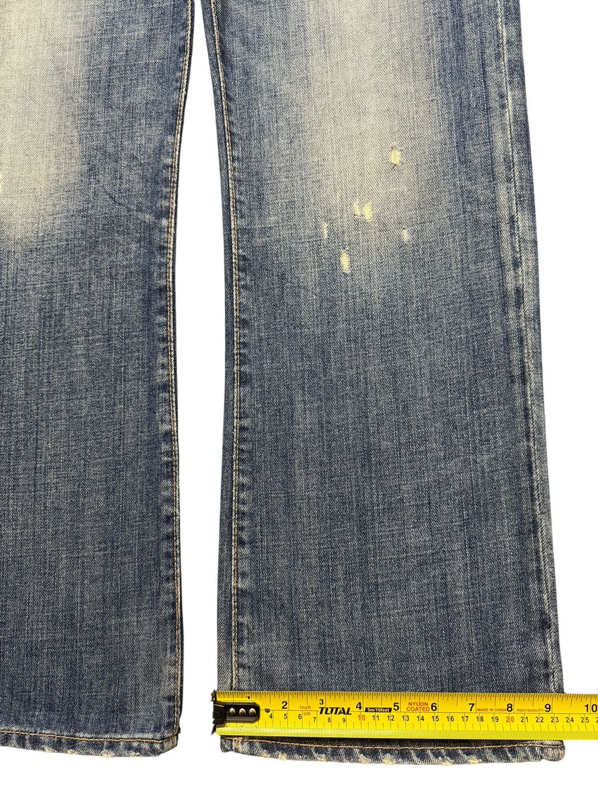 Abercrombie & Fitch Vintage 90s Abercrombie & Fitch Blue Faded Wash Wide Leg Size US 34 / EU 50 - 14 Thumbnail