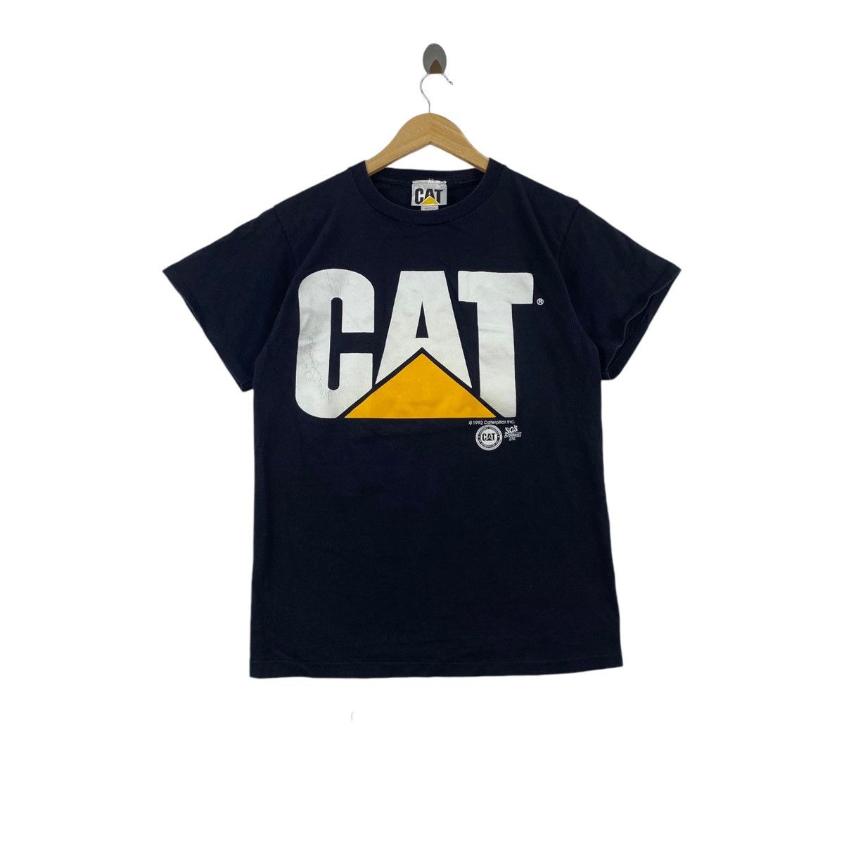 Caterpillar × Vintage Vintage 90s CAT USA CATERPILLAR Inc Diesel 1992 Logo Print Size US M / EU 48-50 / 2 - 1 Thumbnail