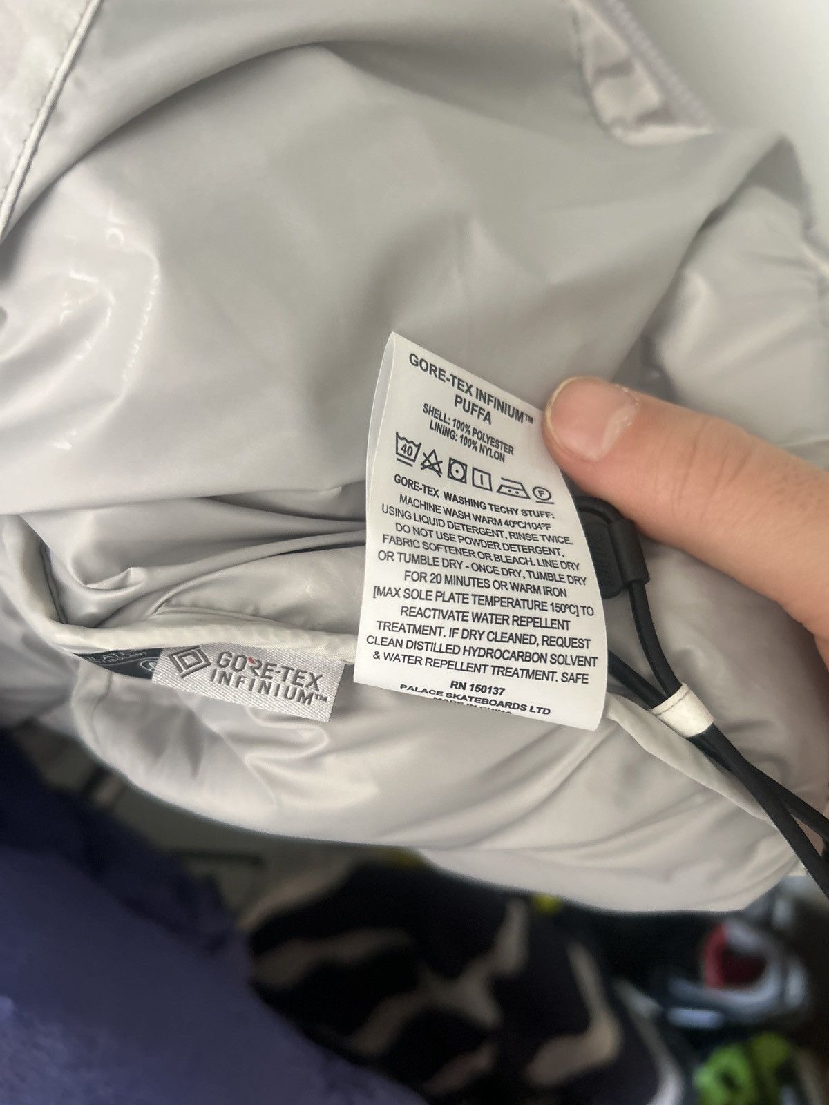 Palace Palace gore-tex infinium puffer Size US L / EU 52-54 / 3 - 8 Thumbnail