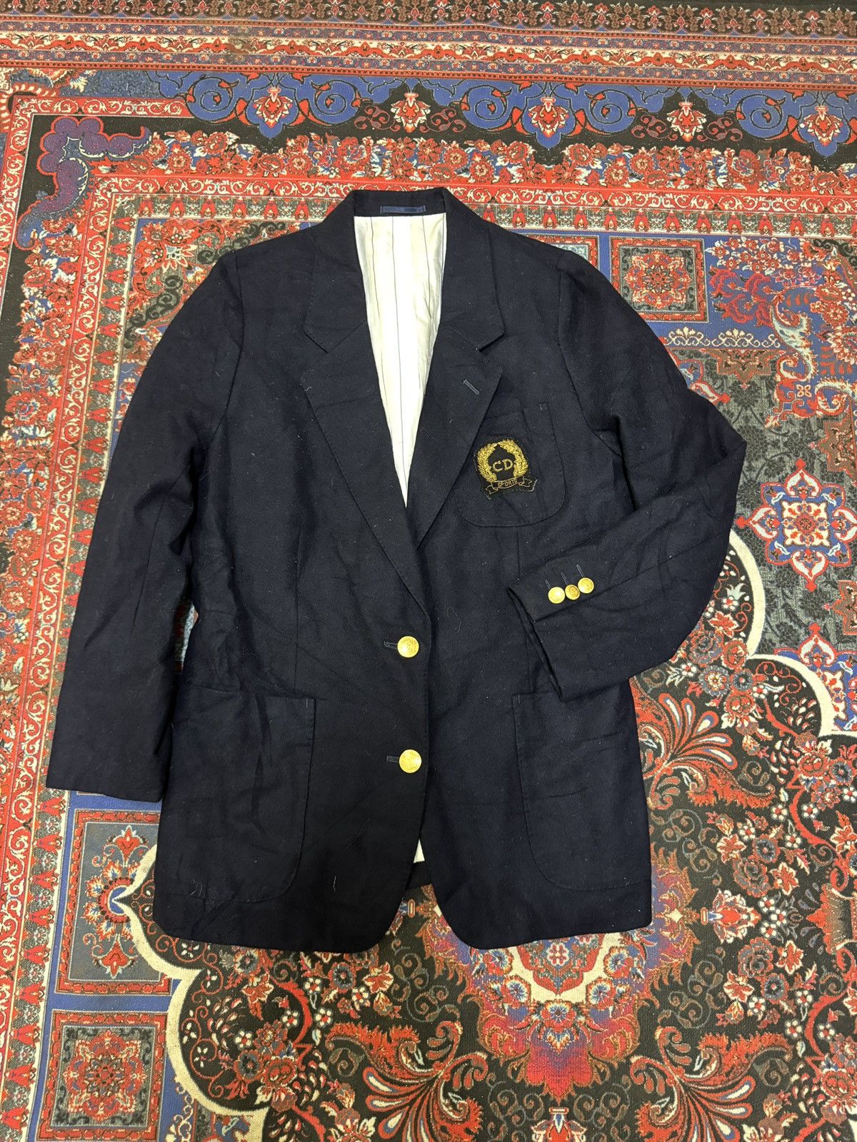 Christian Dior Monsieur × Dior VINTAGE 90’S DIOR WOOL BLAZER Size US M / EU 48-50 / 2 - 1 Thumbnail