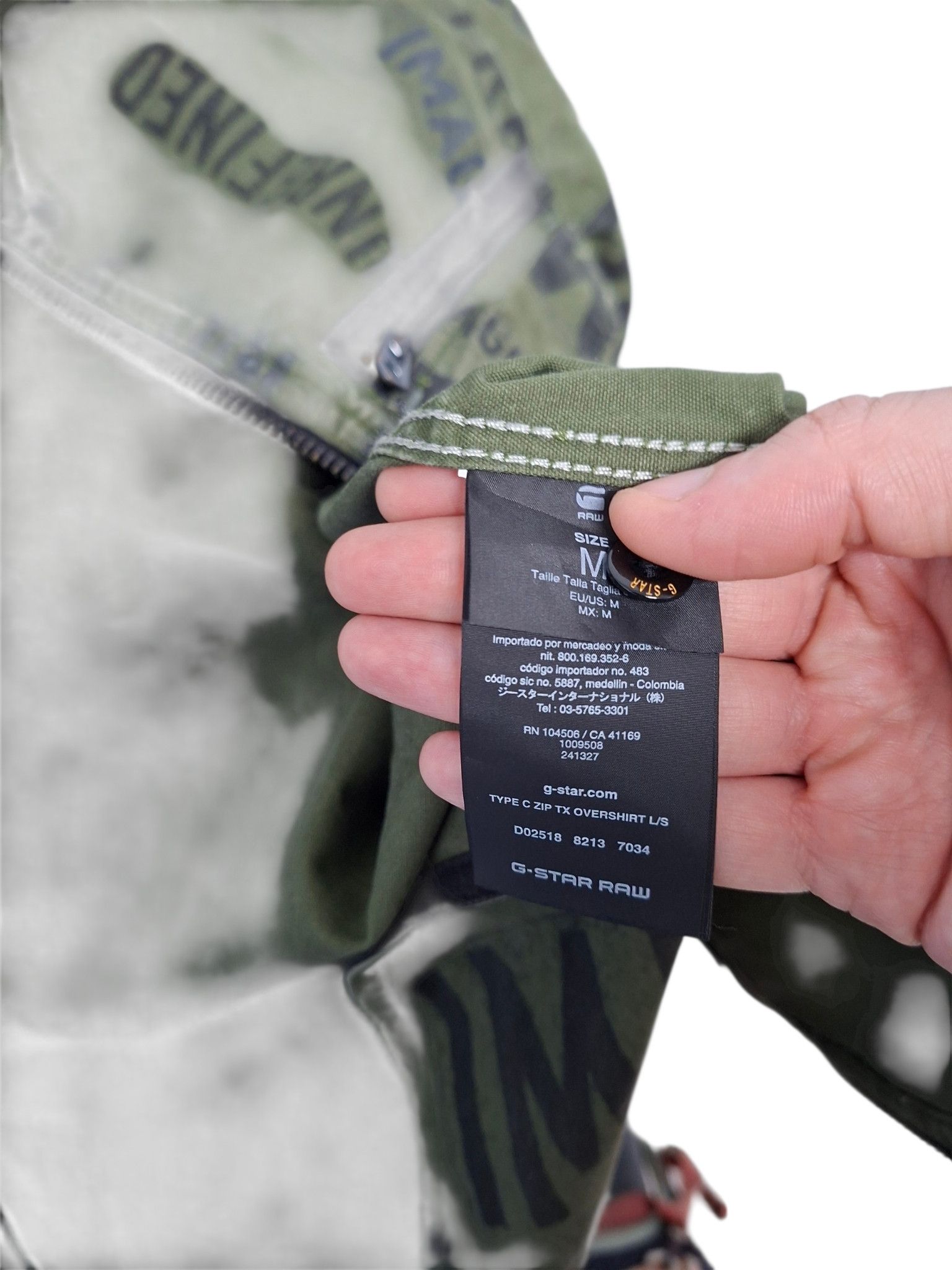 G-Star G STAR RAW AVANT GARDE MONOGRAM MUPTIPOCKET MILITARY JACKET Size US M / EU 48-50 / 2 - 5 Thumbnail