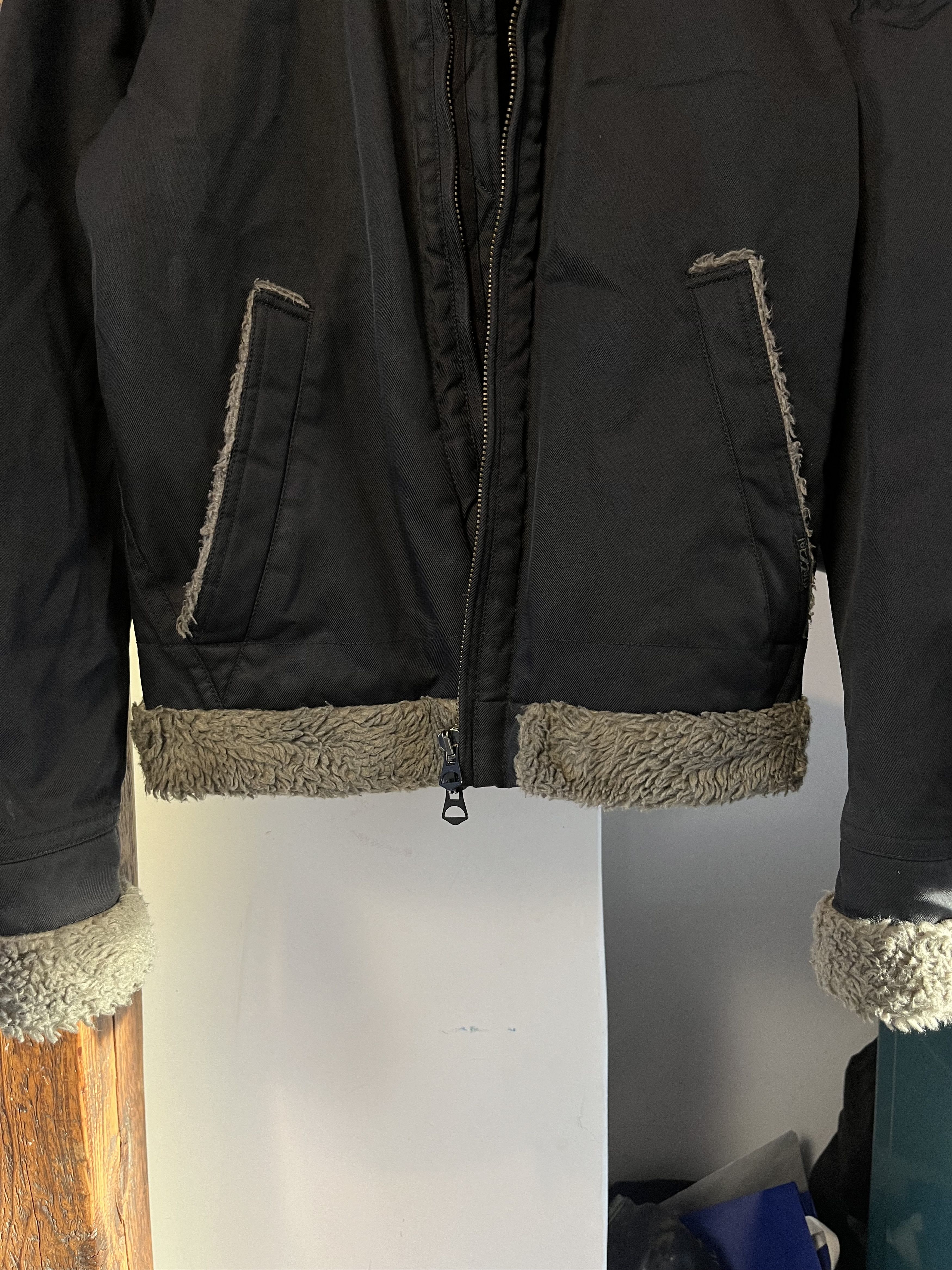 y2k Fur Diesel Jacket