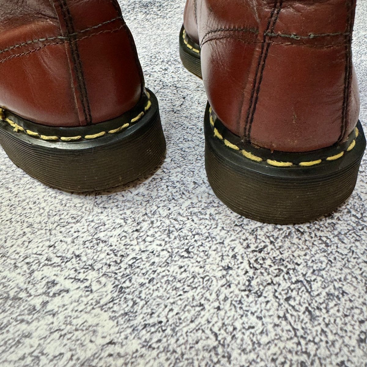 Dr. Martens × Vintage Rare Vintage Dr. Martens 1460 Cherry Red US9 UK8 27cm Size US 9 / EU 42 - 10 Thumbnail