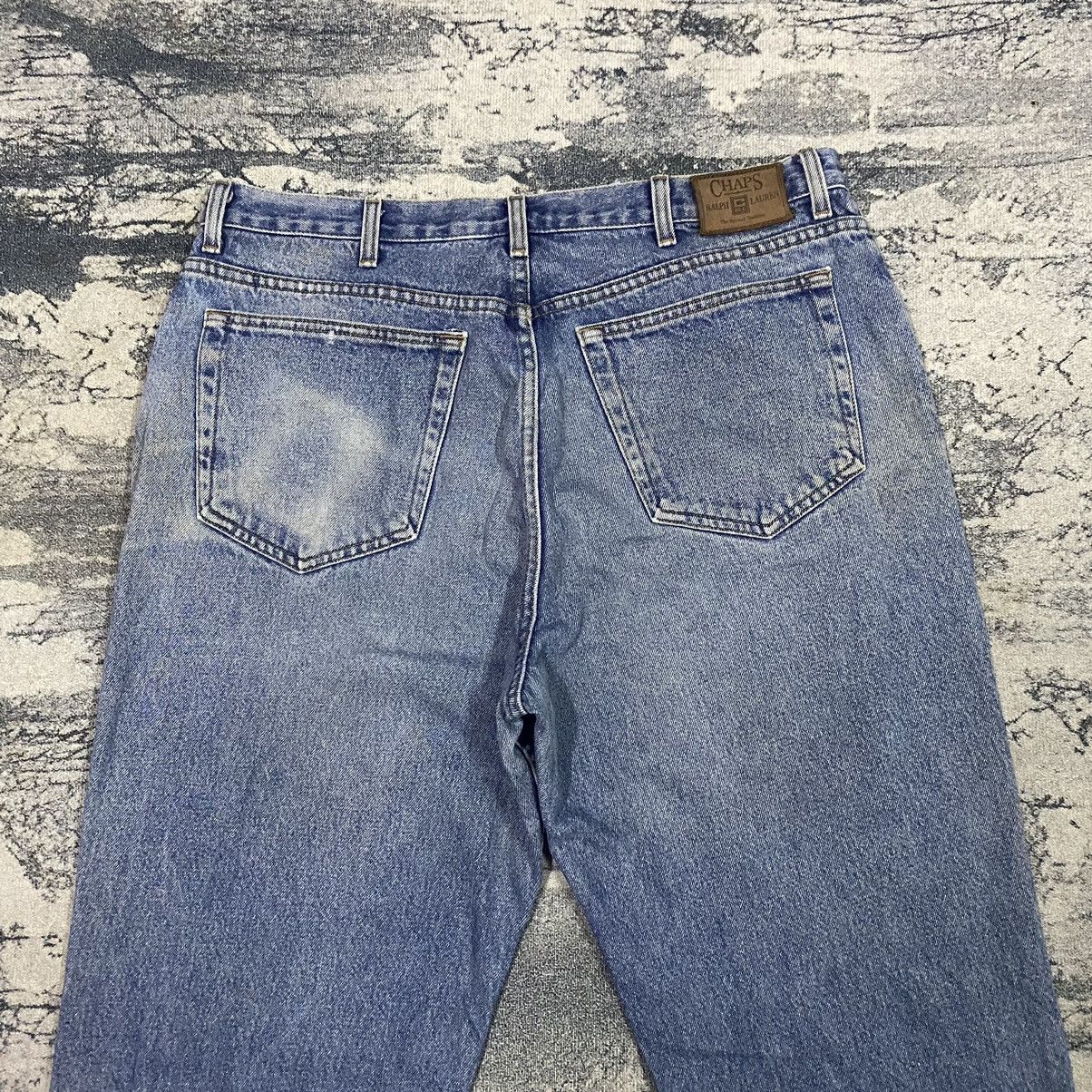 Chaps Ralph Lauren × Ralph Lauren × Vintage Vintage Chaps Ralph Lauren Denim Jeans Size US 37 - 8 Thumbnail