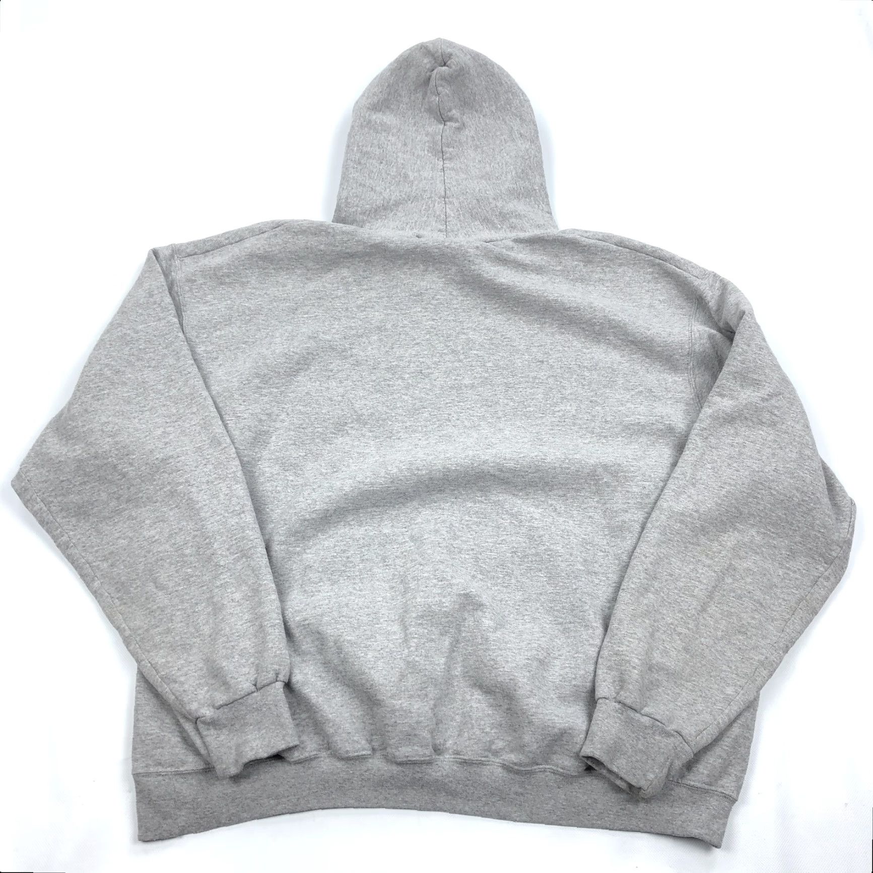 Champion Champion Eco Men's 2XL Pullover Hoodie Sweatshirt Gray Cotton Blend Fleece Graphic Print Logo Pockets Hooded Size US XXL / EU 58 / 5 - 7 Thumbnail