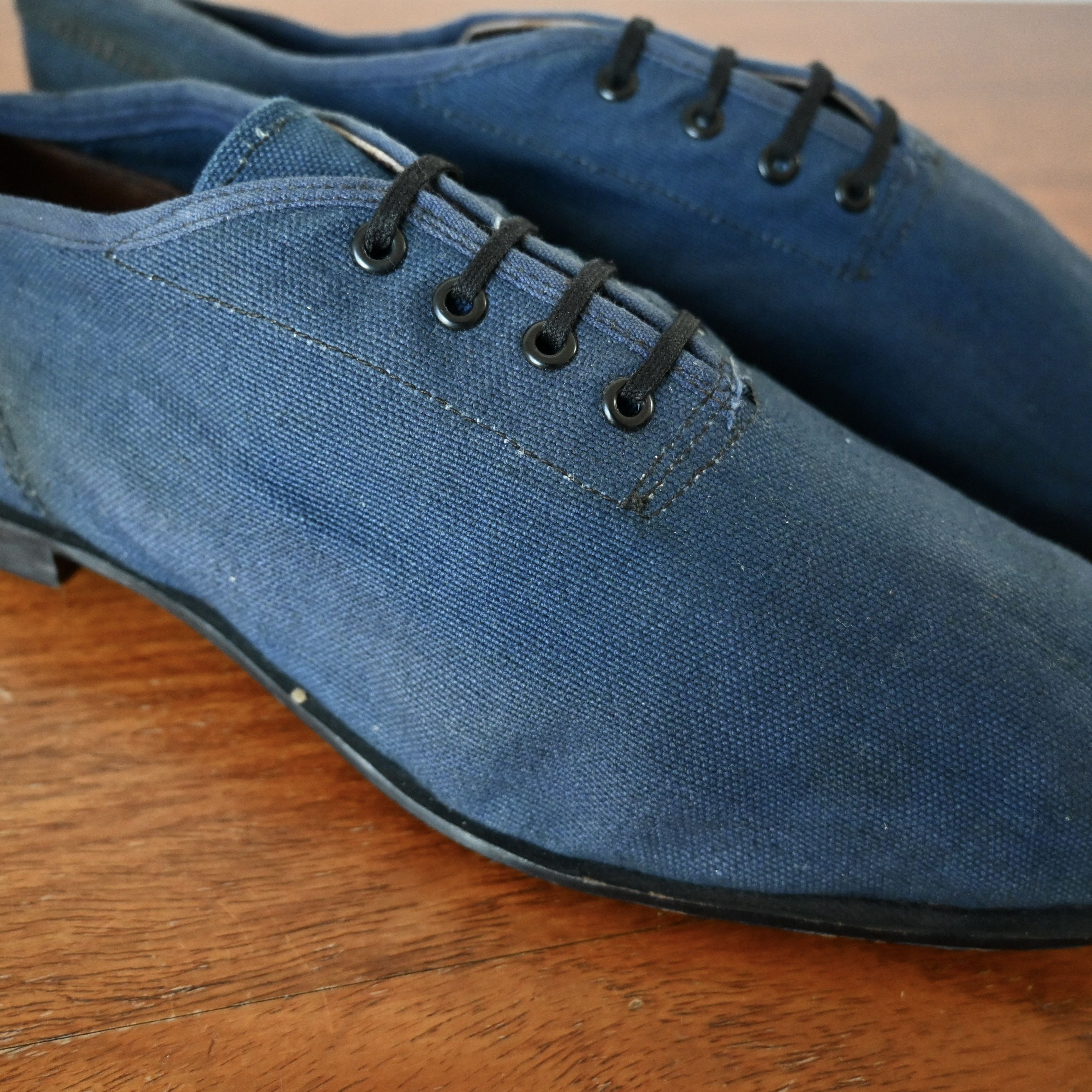 Vintage DEADSTOCK, 1920s-30s Swedish Military "gym trainer", 43 Size US 9.5 / EU 42-43 - 5 Thumbnail