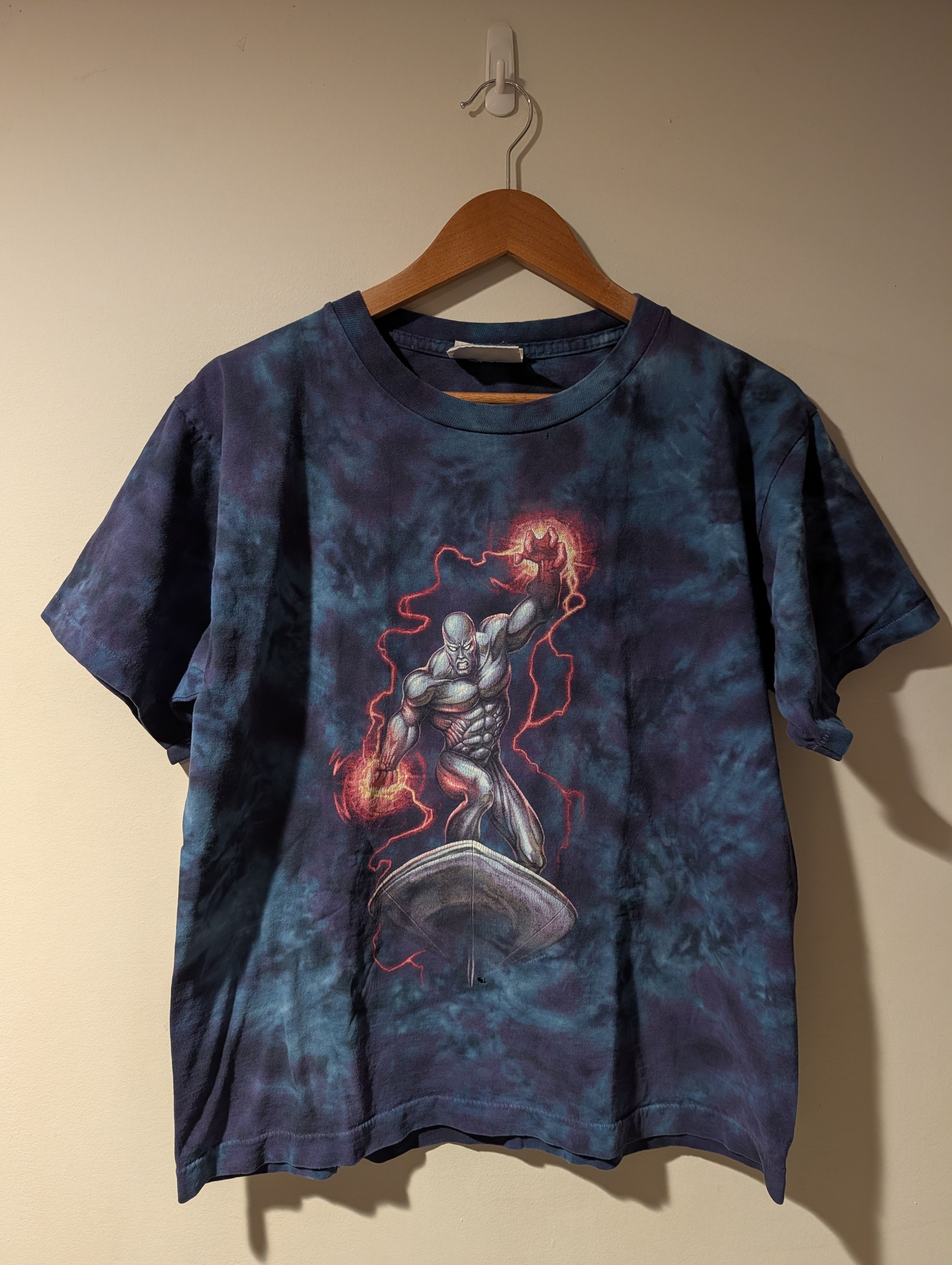 Universal Studios Vintage 90s Marvel Comics Silver Surfer T-Shirt Medium Boxy Size US M / EU 48-50 / 2 - 1 Thumbnail