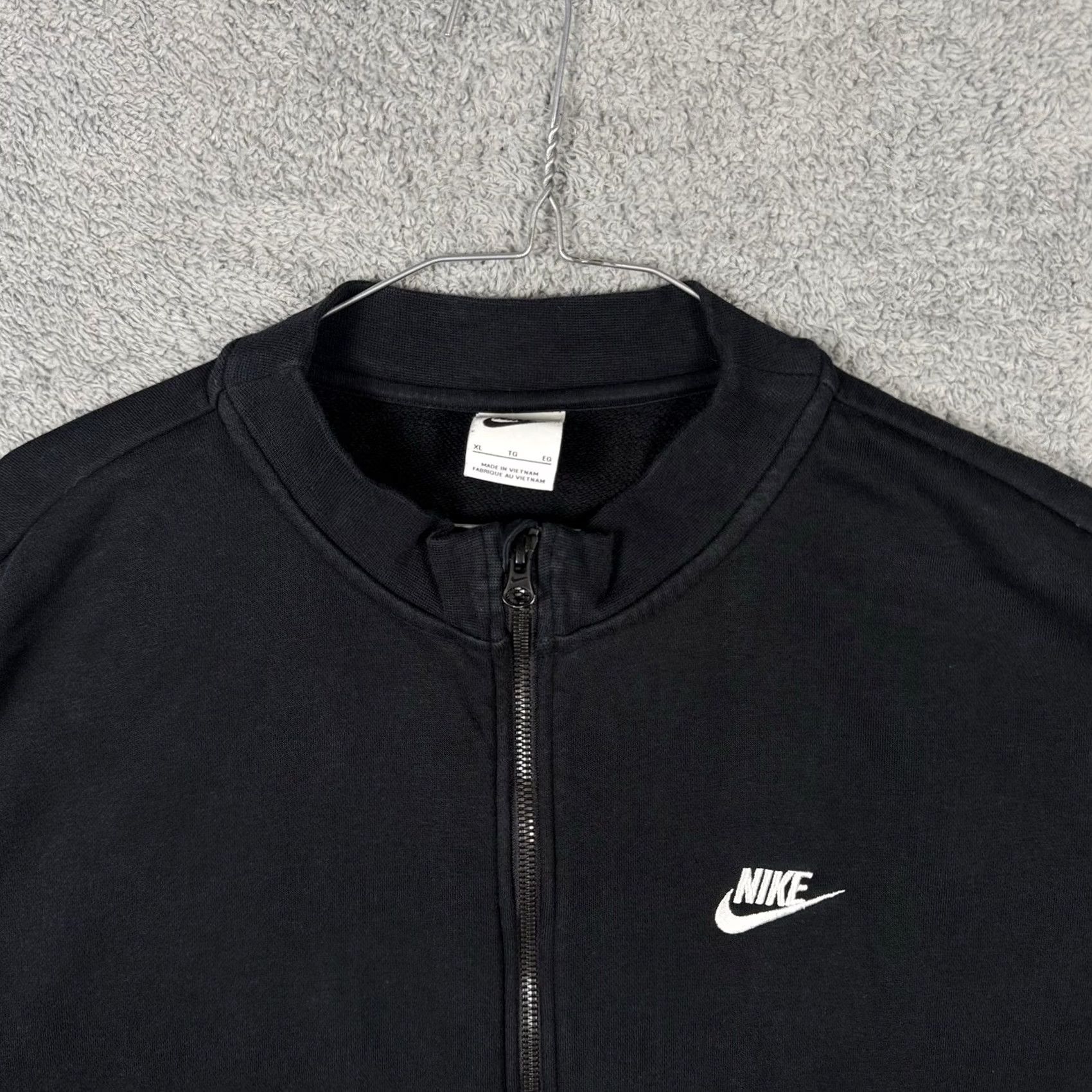 Nike Nike Sweatshirt Womens XL Full Zip Jacket Fleece Sportswear Oversized DD5376-010 Size XL / US 12-14 / IT 48-50 - 3 Thumbnail